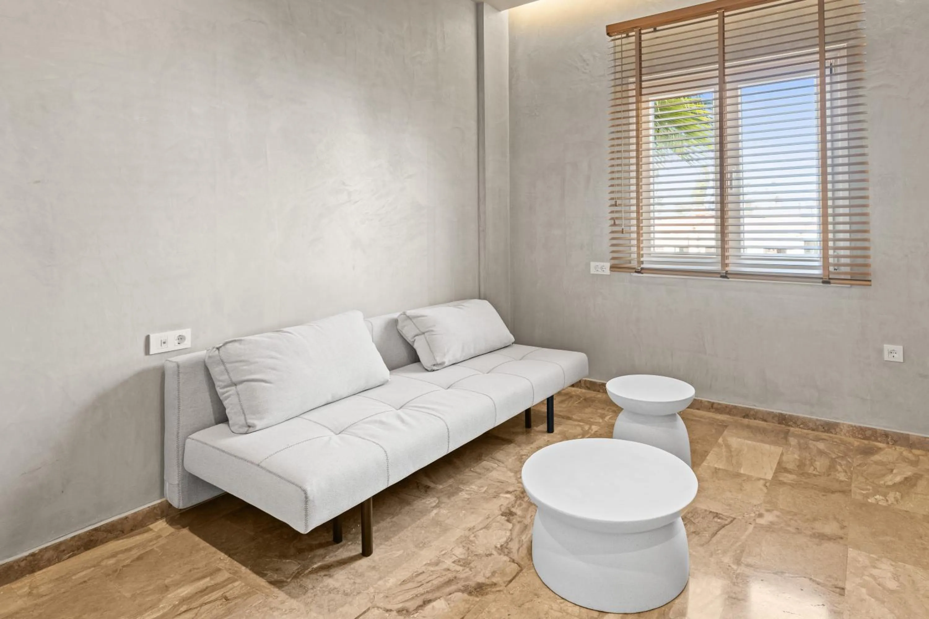 Living room in Nikos Apartments