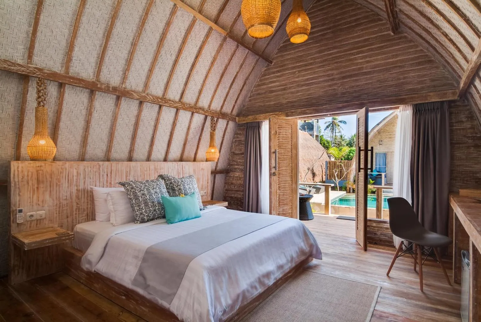 Bedroom, Bed in Gili Meno Escape - Adults Only