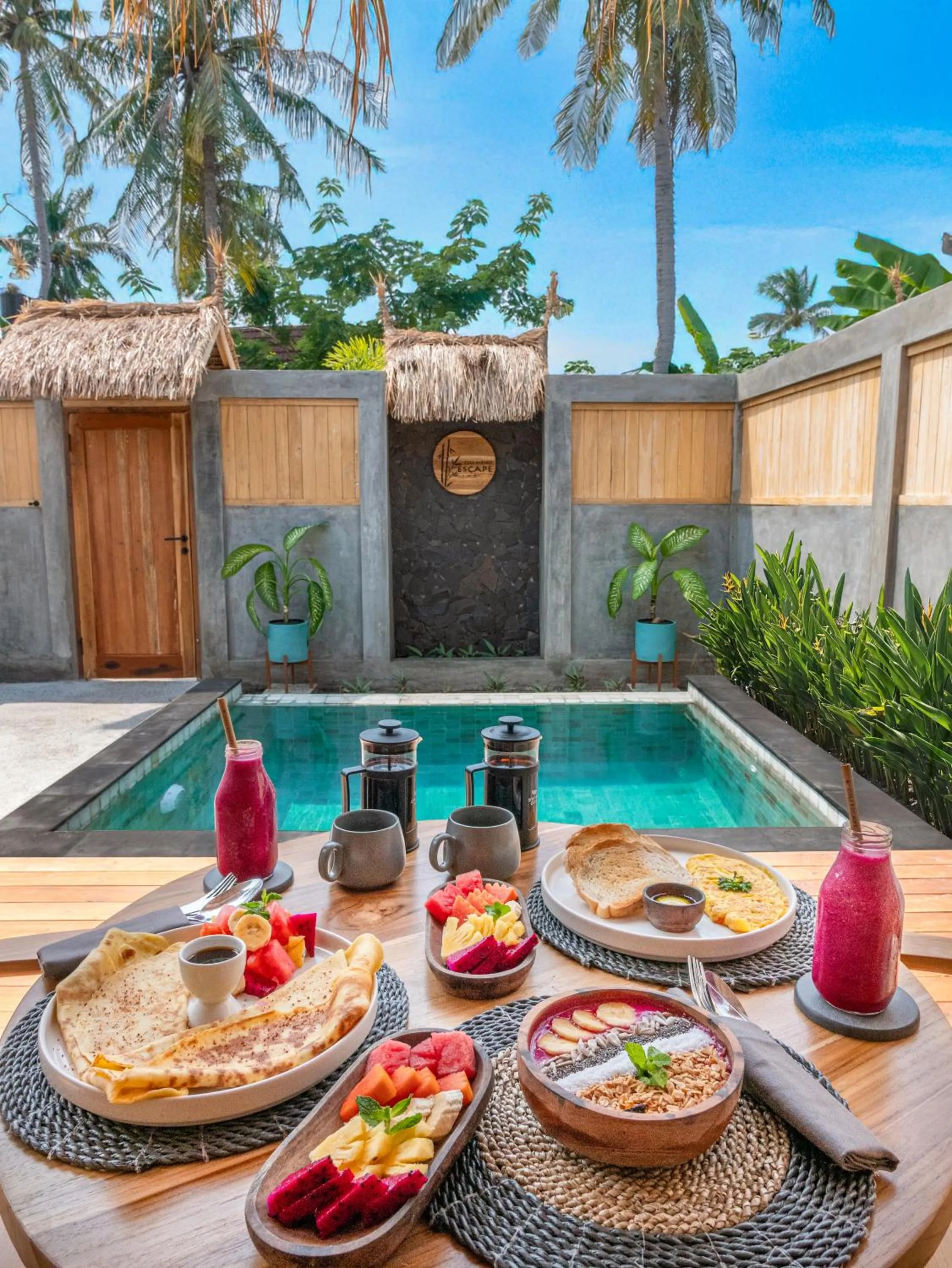 Pool view in Gili Meno Escape - Adults Only