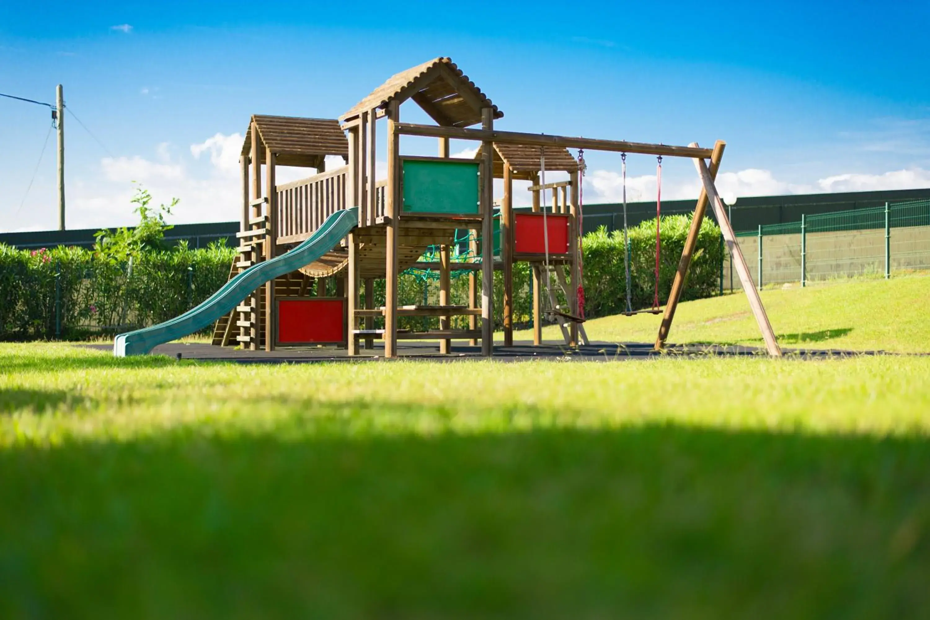Children play ground in Parque Monte Verde Children play ground in Parque Monte Verde