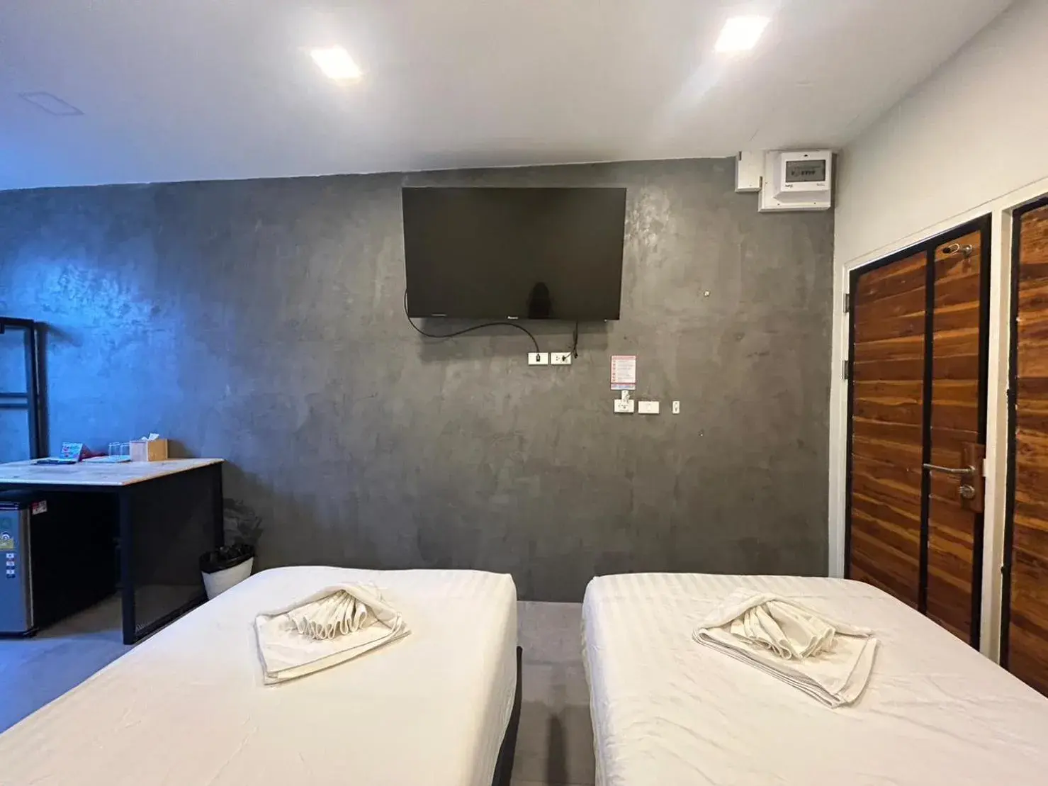 Bed in Uthaithani Resort Bed in Uthaithani Resort