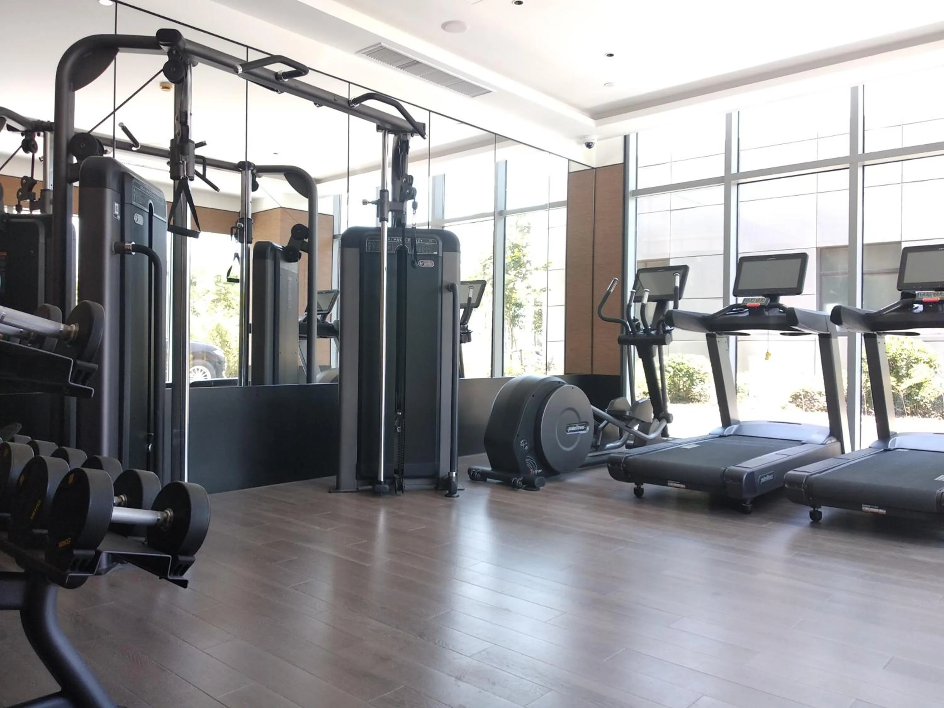 Fitness centre/facilities in Yunhe Yebo Hotel (Shanghai International Tourism Resort Pudong Airport)