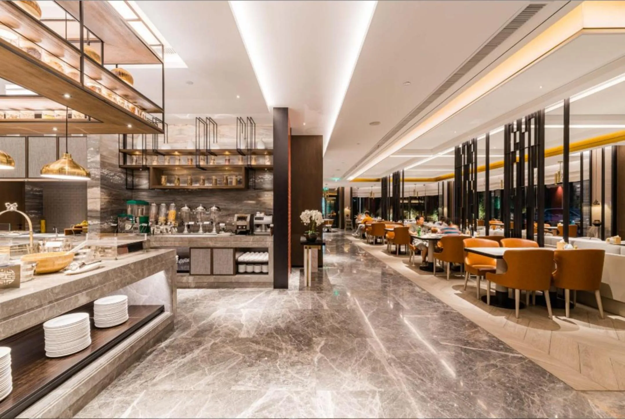 Restaurant/places to eat in Yunhe Yebo Hotel (Shanghai International Tourism Resort Pudong Airport)