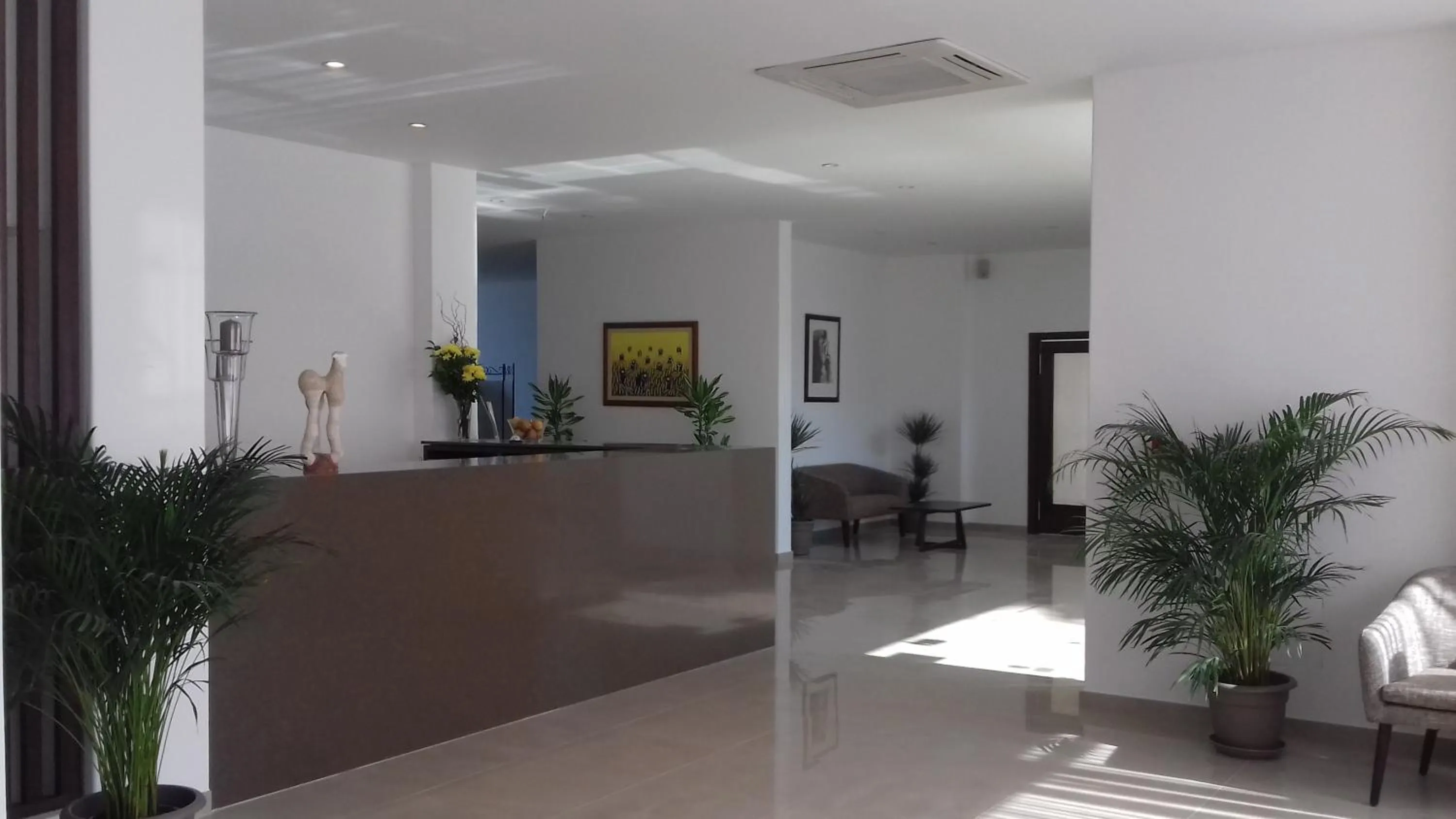 Lobby or reception in Hotel Melius