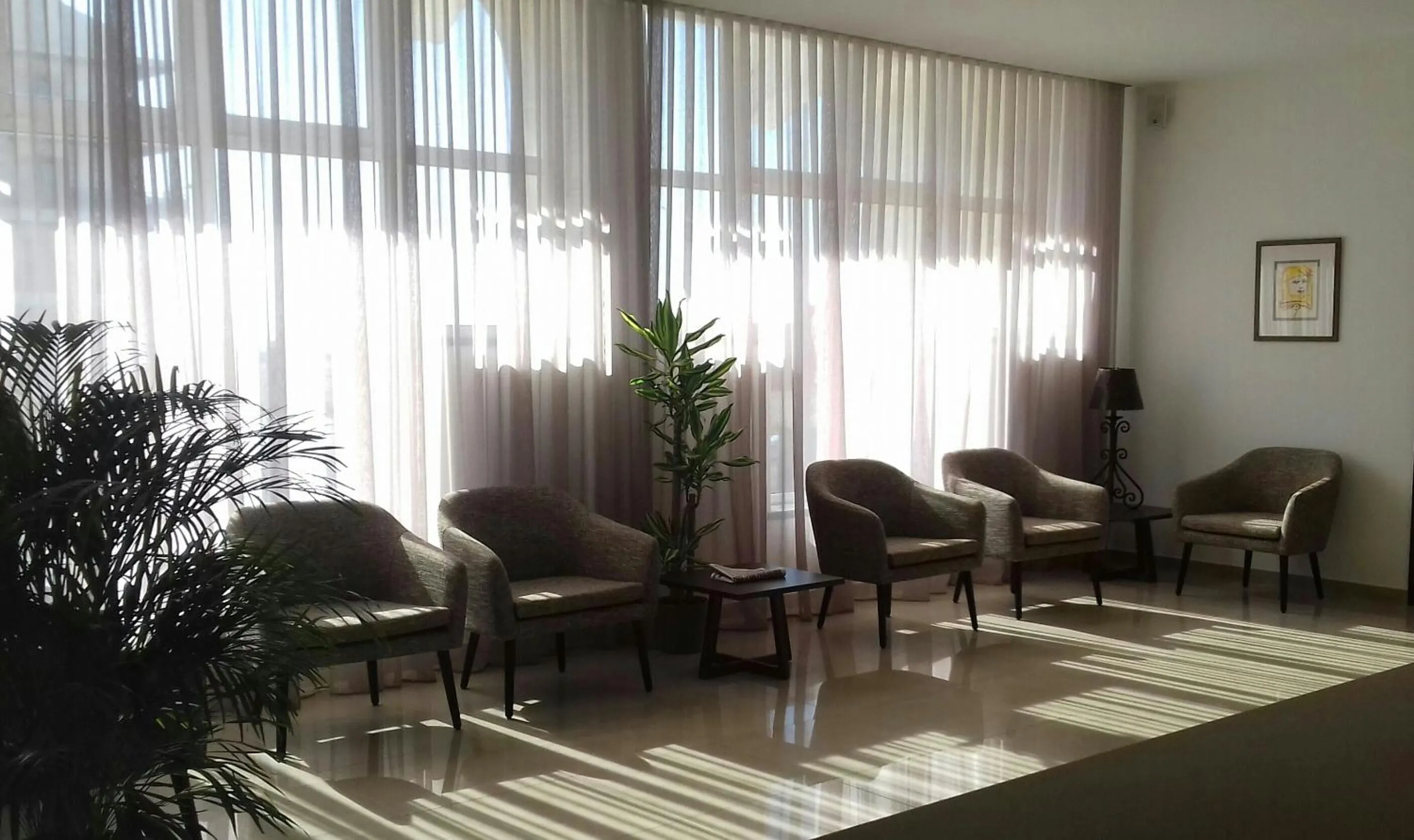 Lobby or reception in Hotel Melius