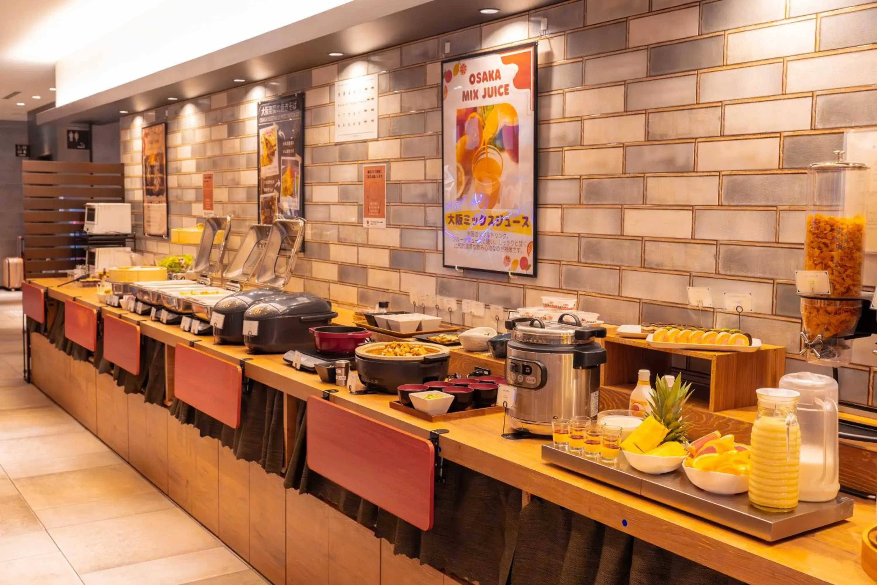 Breakfast in Sotetsu Fresa Inn Osaka Shinsaibashi Breakfast in Sotetsu Fresa Inn Osaka Shinsaibashi