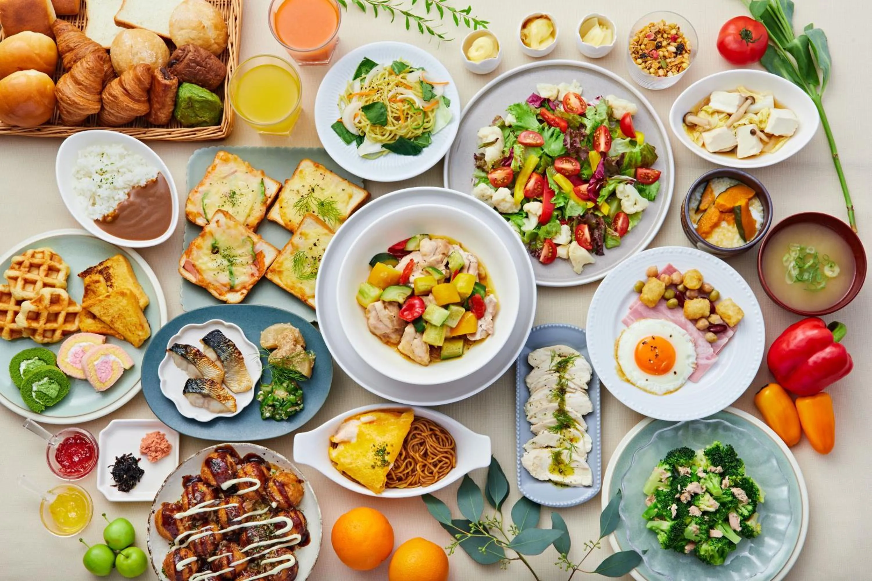 Breakfast in Sotetsu Fresa Inn Osaka Shinsaibashi