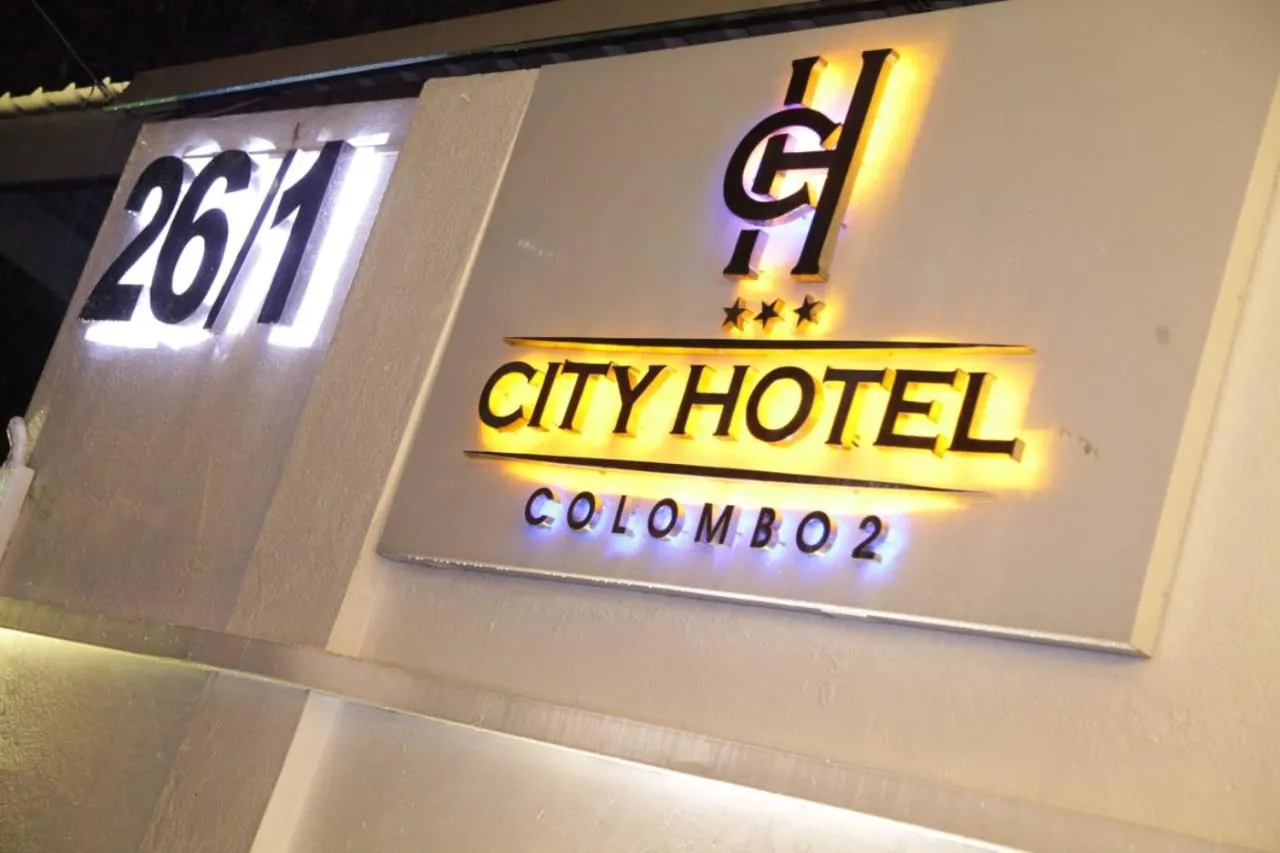 Logo/Certificate/Sign in City Hotel Colombo 02