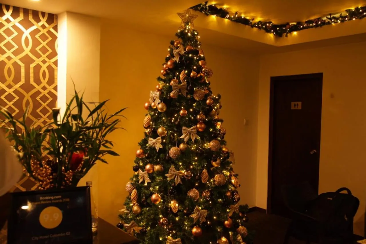 Lobby or reception in City Hotel Colombo 02