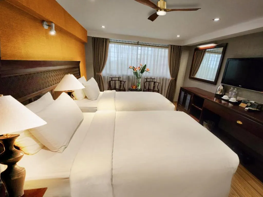 Bed in Classic Street Hotel