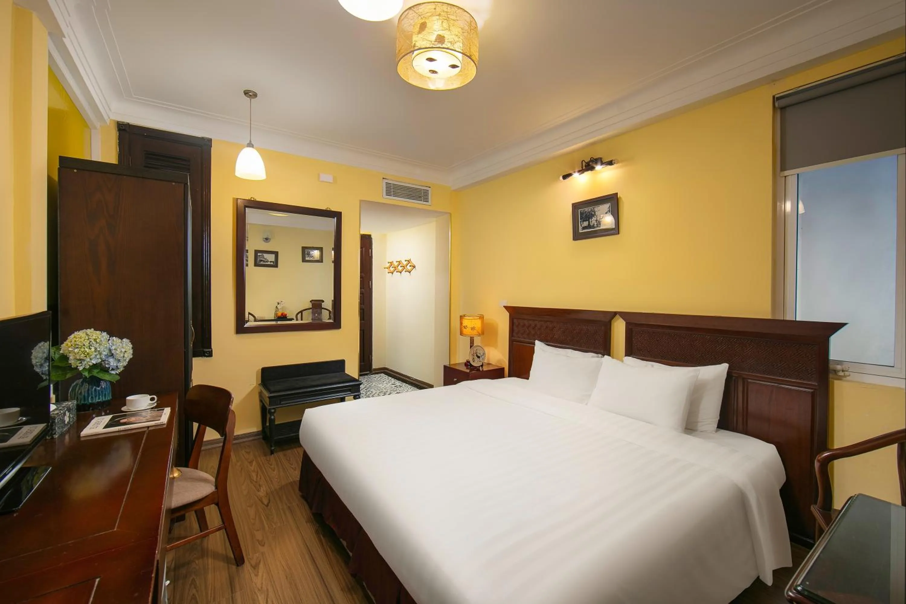 Bed in Classic Street Hotel