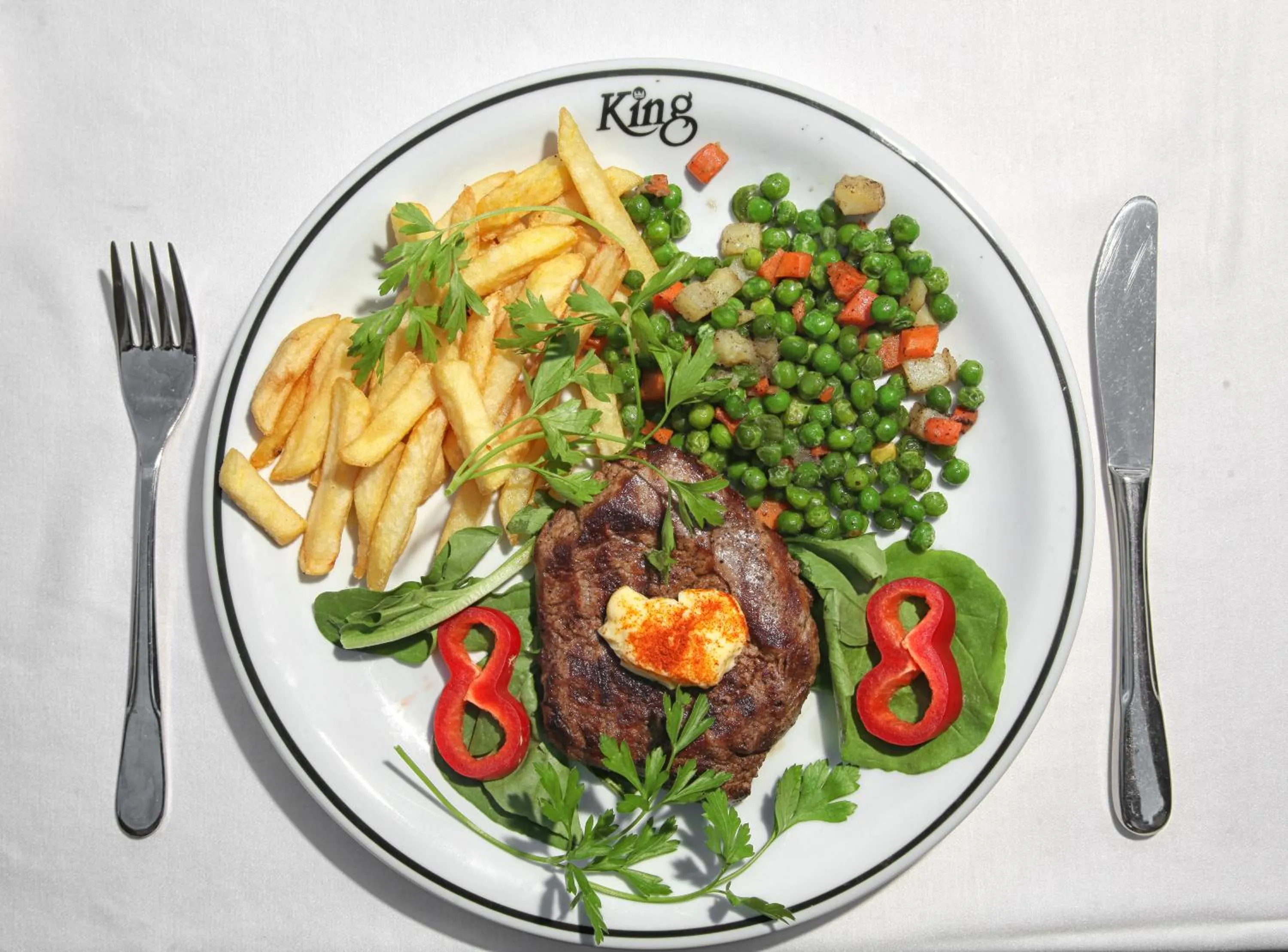 Food close-up in King Hotel Guvenlik