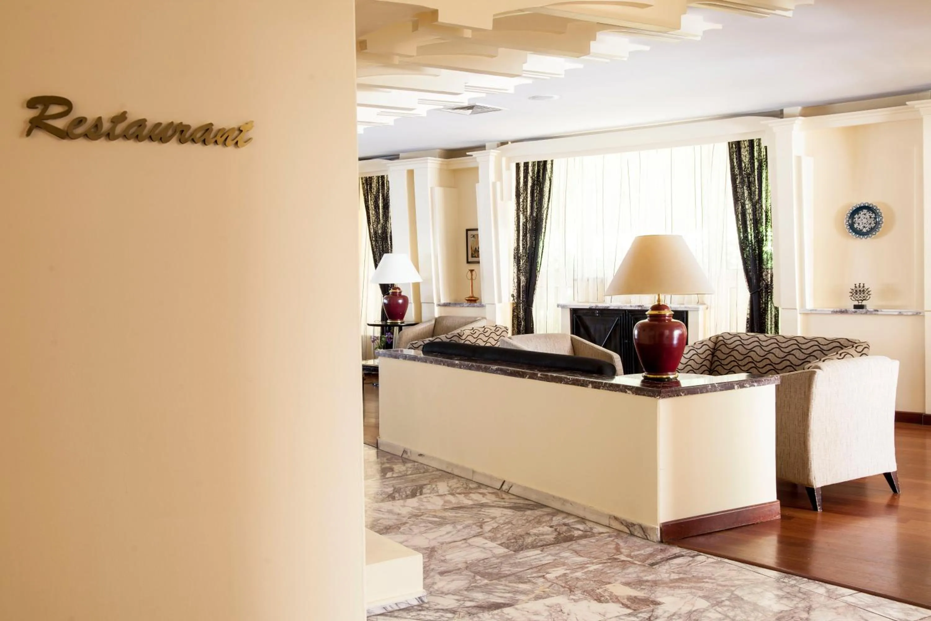 Decorative detail in King Hotel Guvenlik