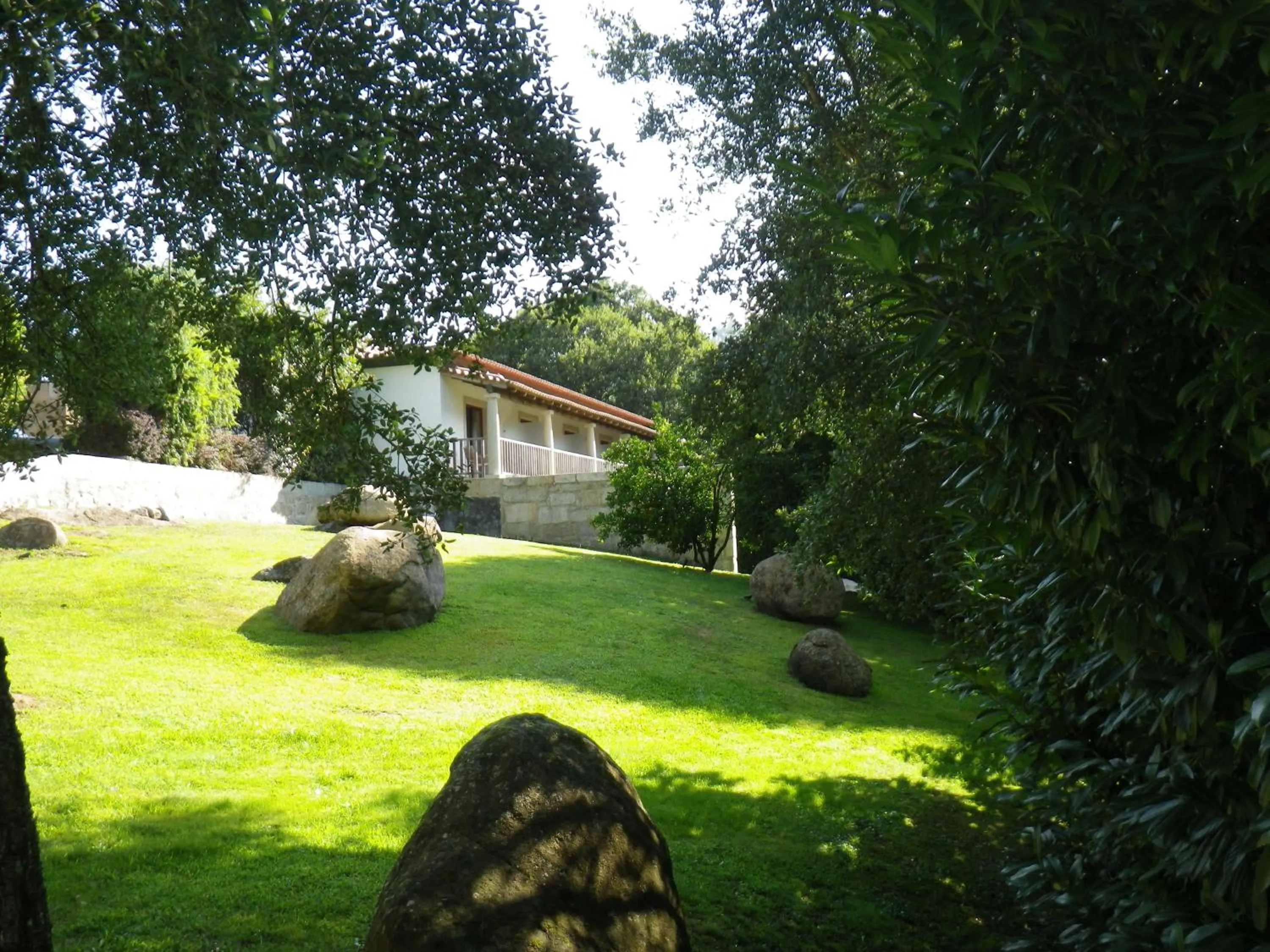 Garden view in Hotel Rural Quinta de Novais