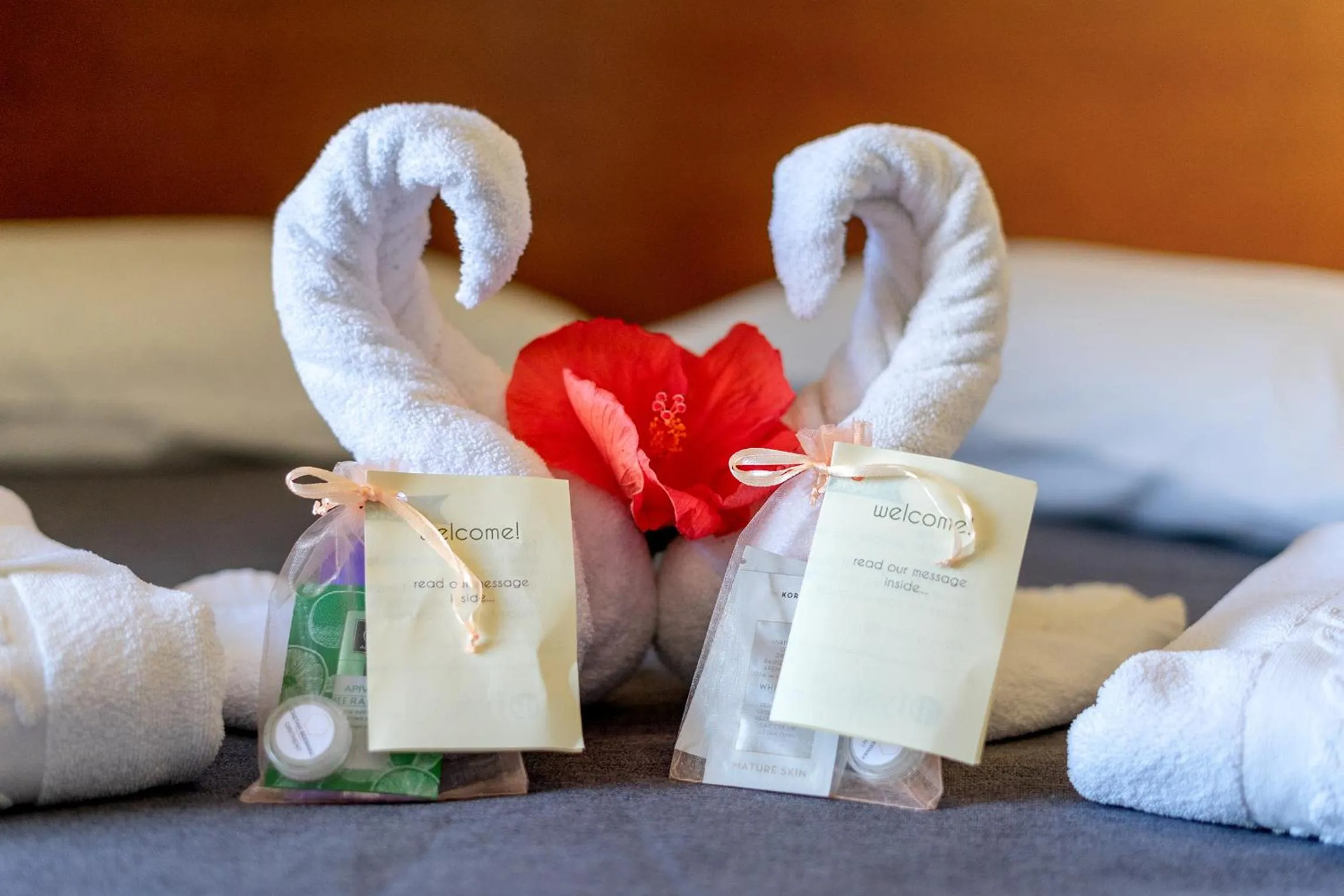 Bed in Hiona Holiday Hotel