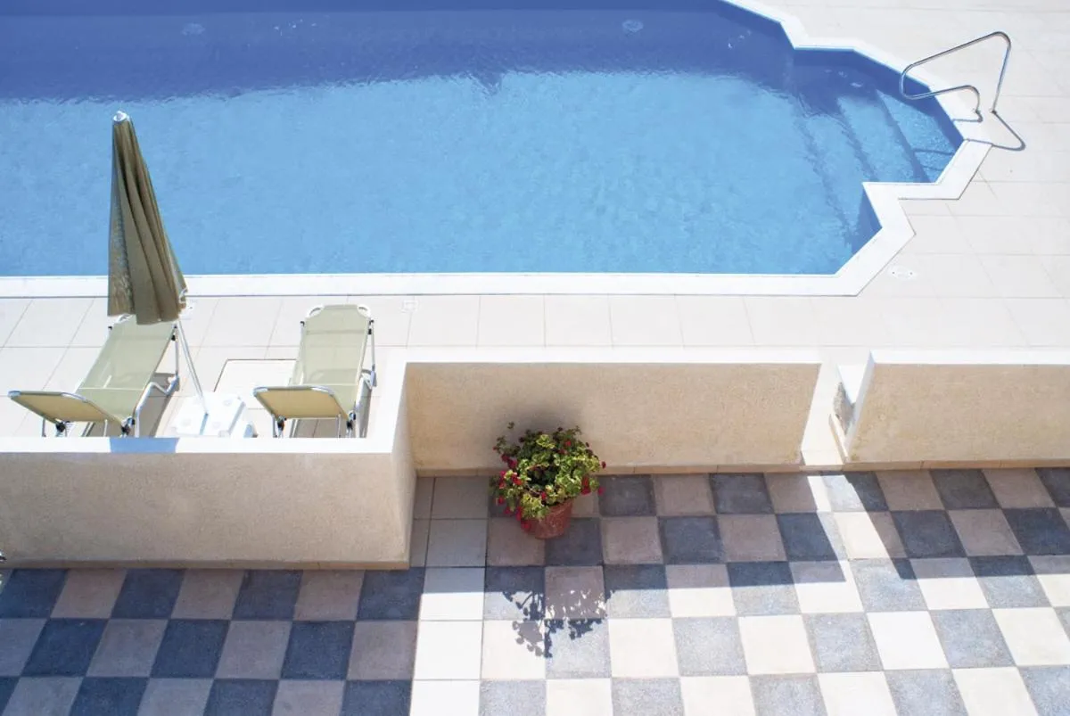 Pool view in Hiona Holiday Hotel