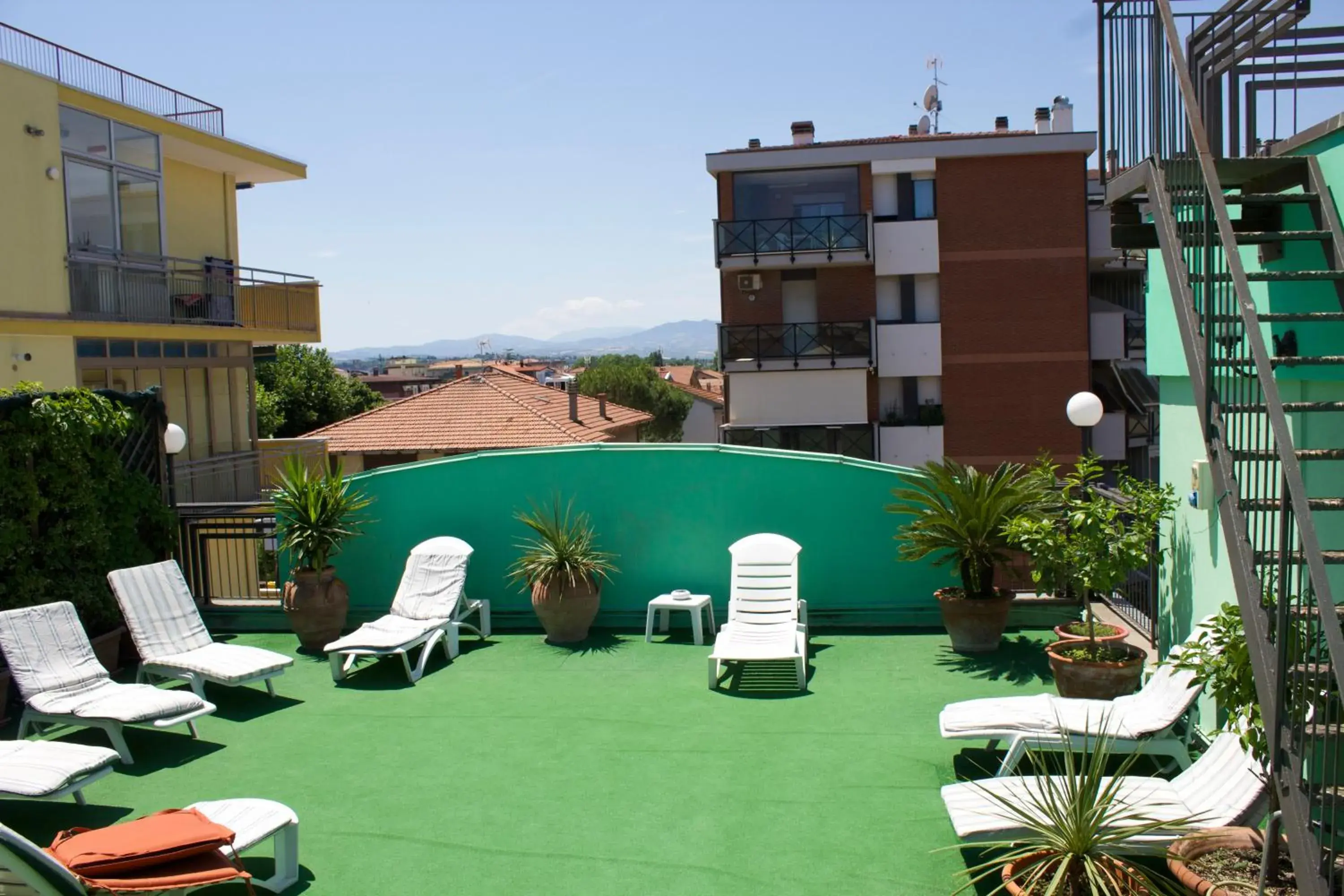 Solarium, Property Building in Hotel Residence Charles