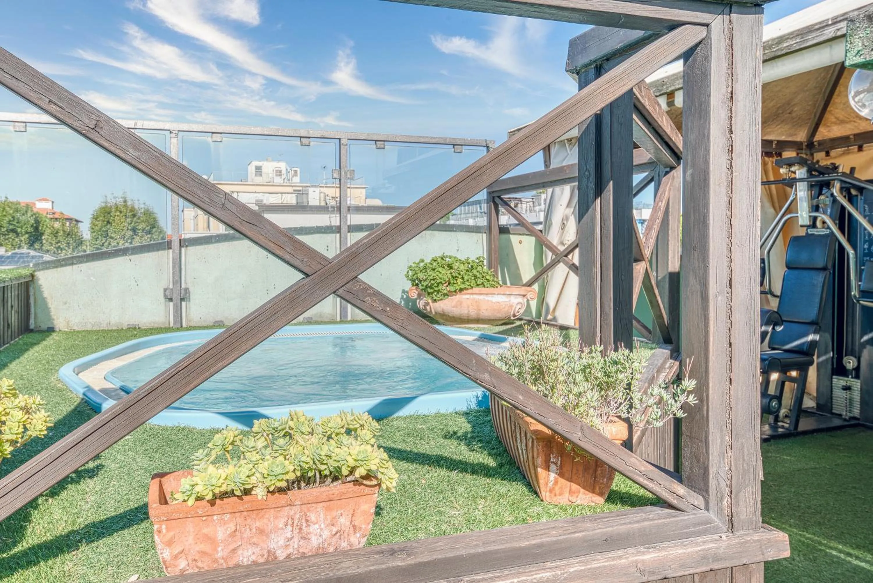 Fitness centre/facilities in Hotel Residence Charles