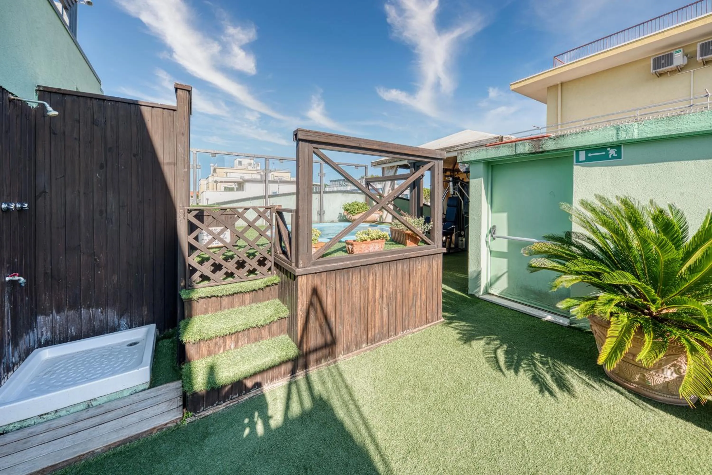Solarium in Hotel Residence Charles