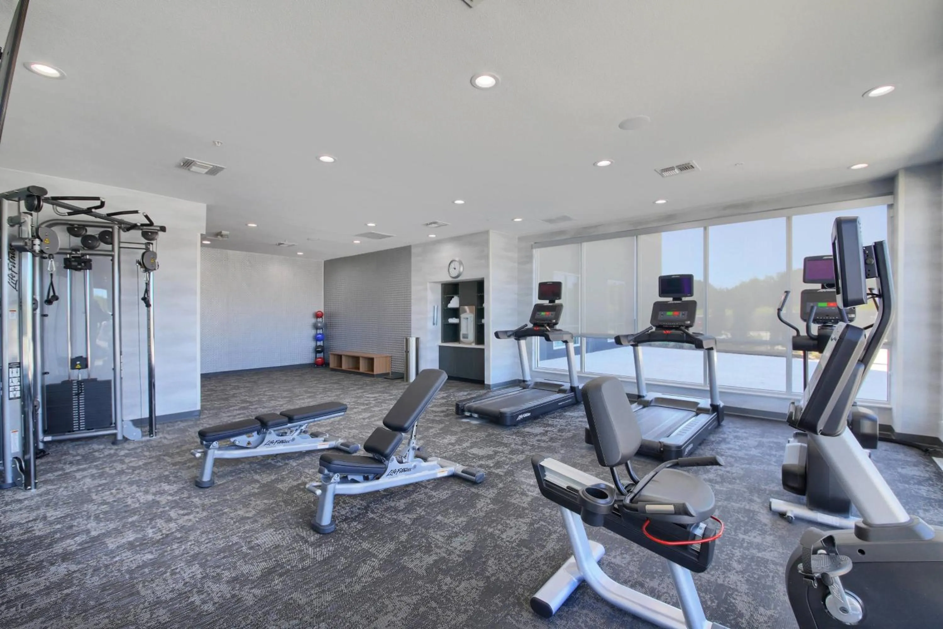 Fitness centre/facilities in Fairfield Inn & Suites by Marriott Dallas Cedar Hill
