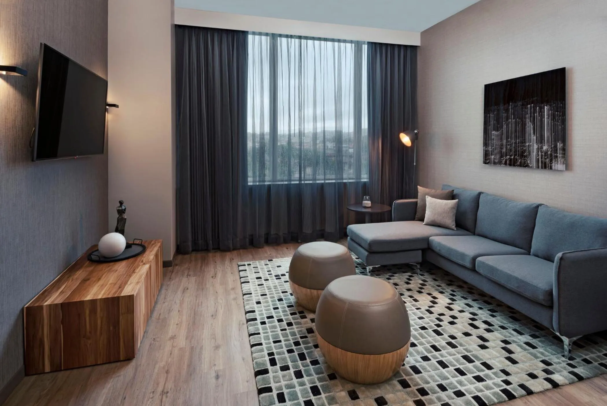 Living room in AC Hotel by Marriott San Jose Escazu