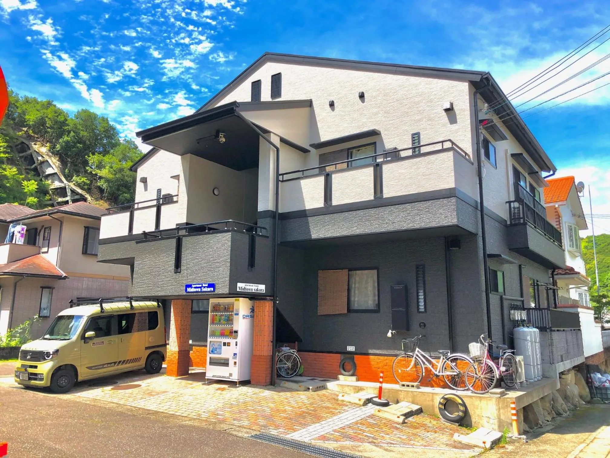 Midtown Sakura Apartment House 102 予約者だけの空間 A space just for you