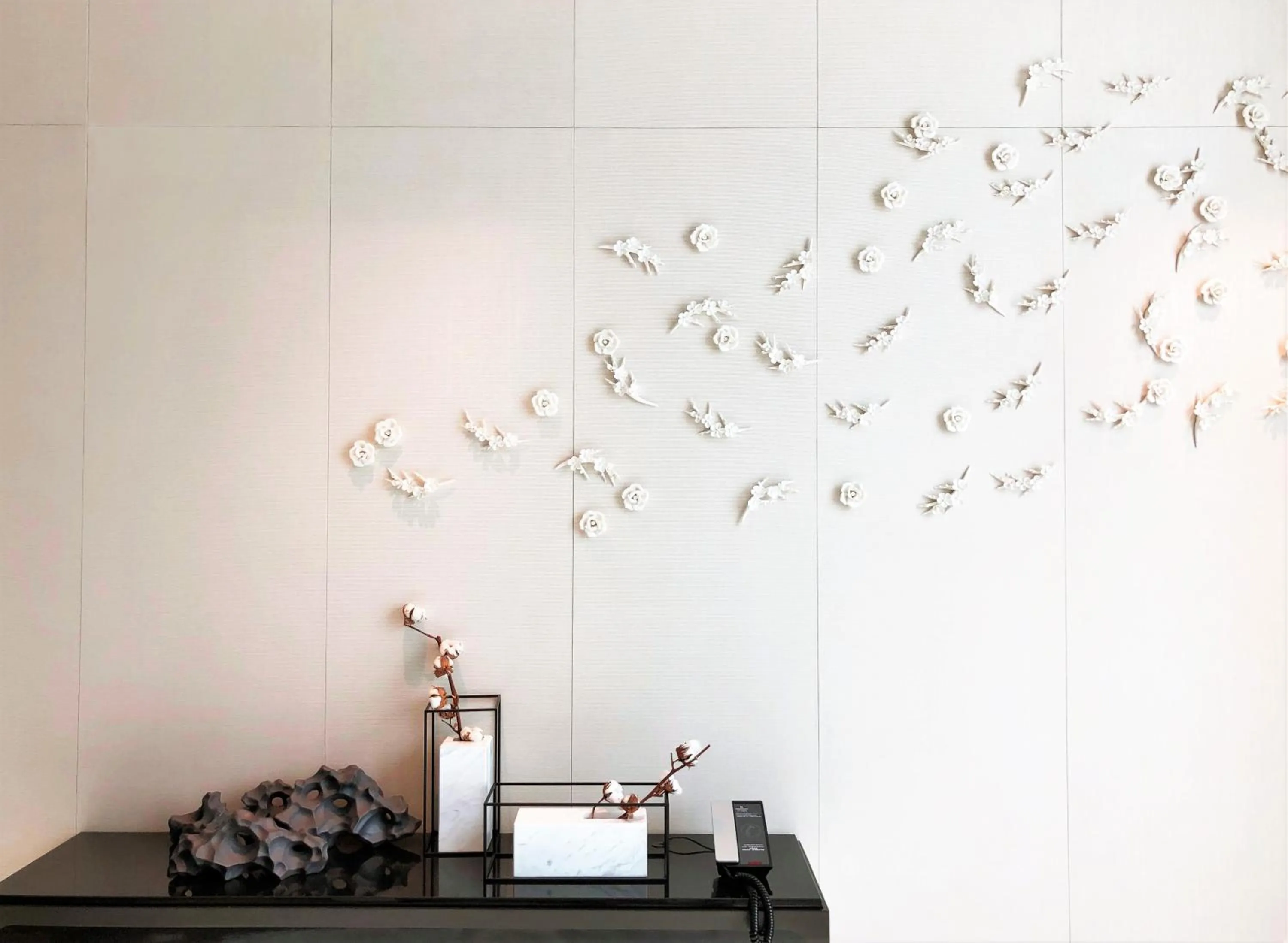 Decorative detail in Renaissance Taipei Shihlin Hotel