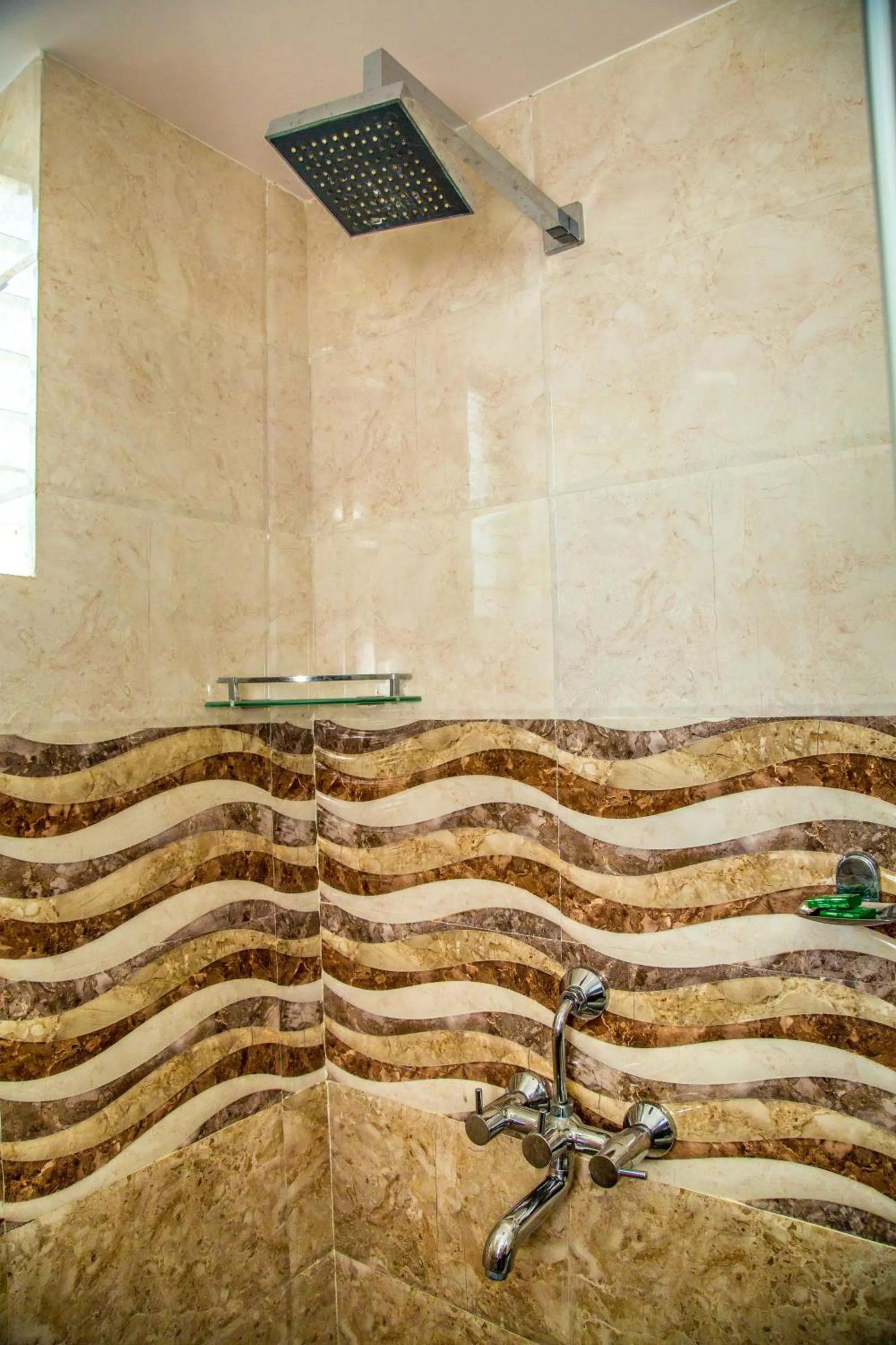 Shower in Sea View Resort