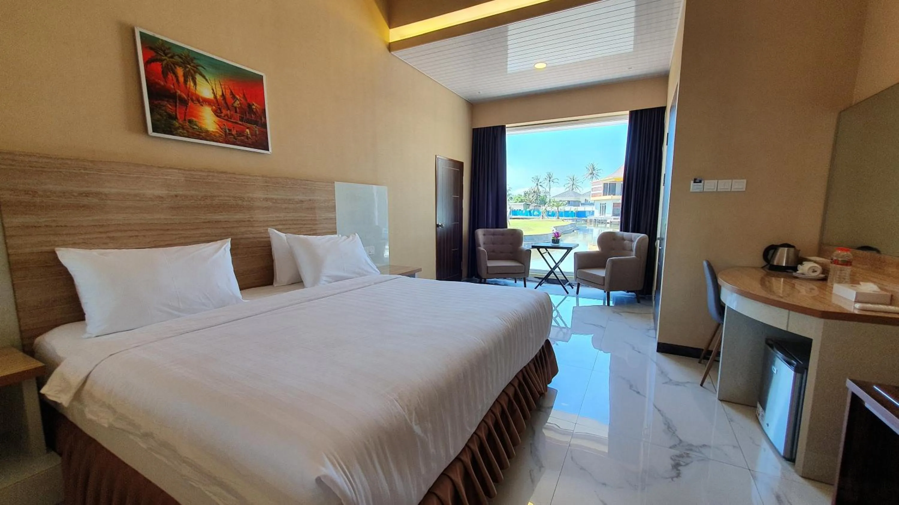 Bedroom, Bed in Cahaya Villa Garut