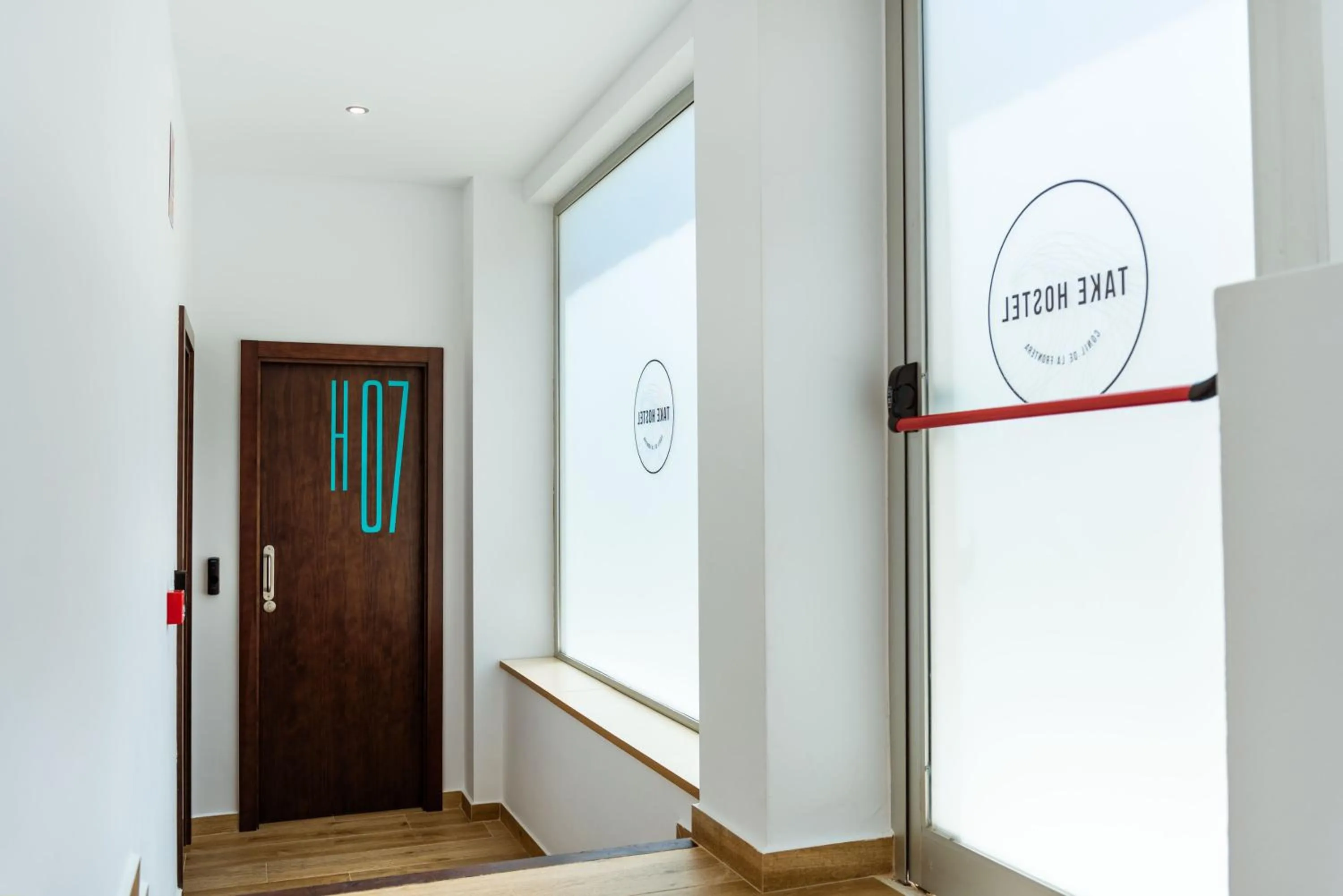 Decorative detail in TAKE SURF Hostel Conil