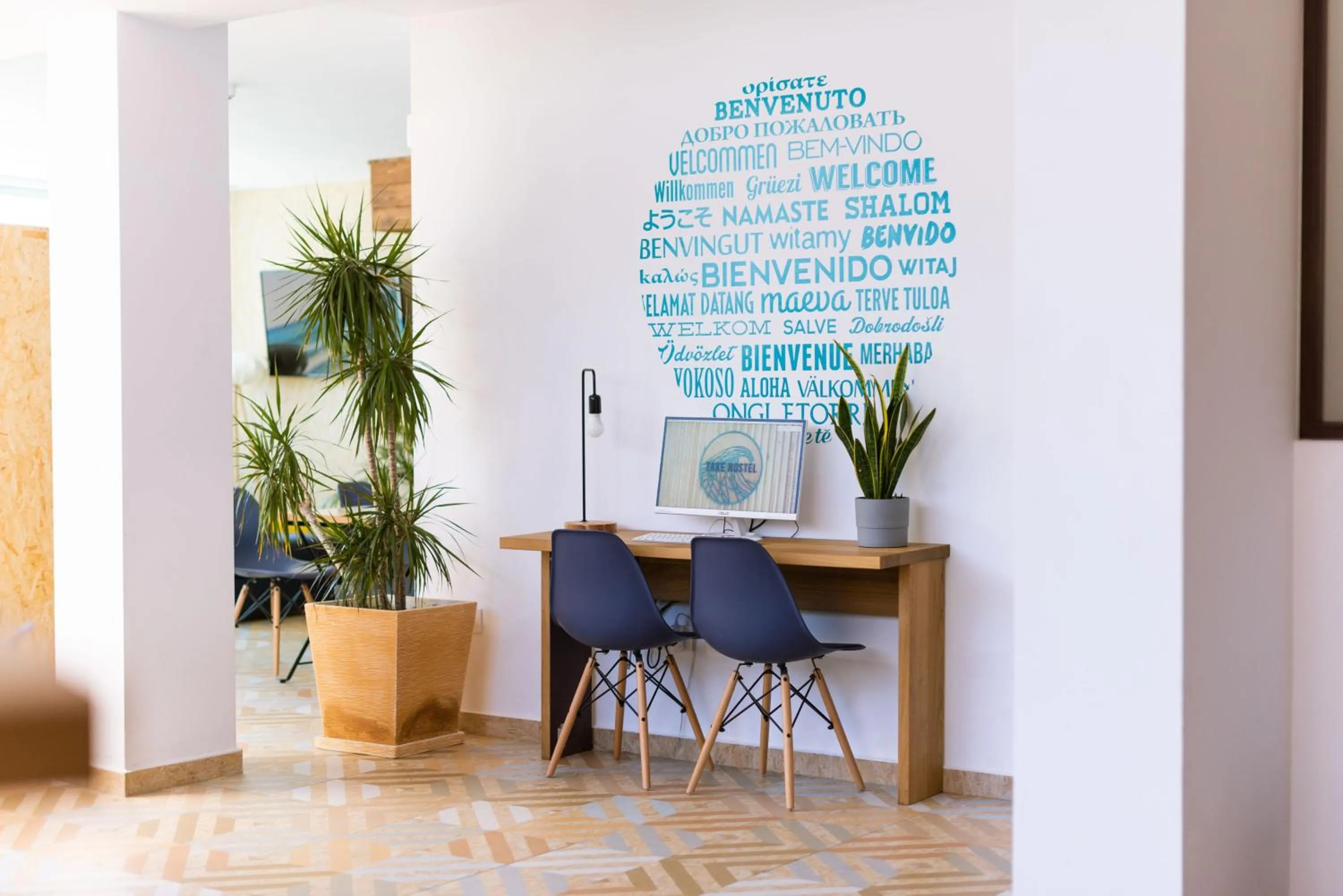 Living room in TAKE SURF Hostel Conil