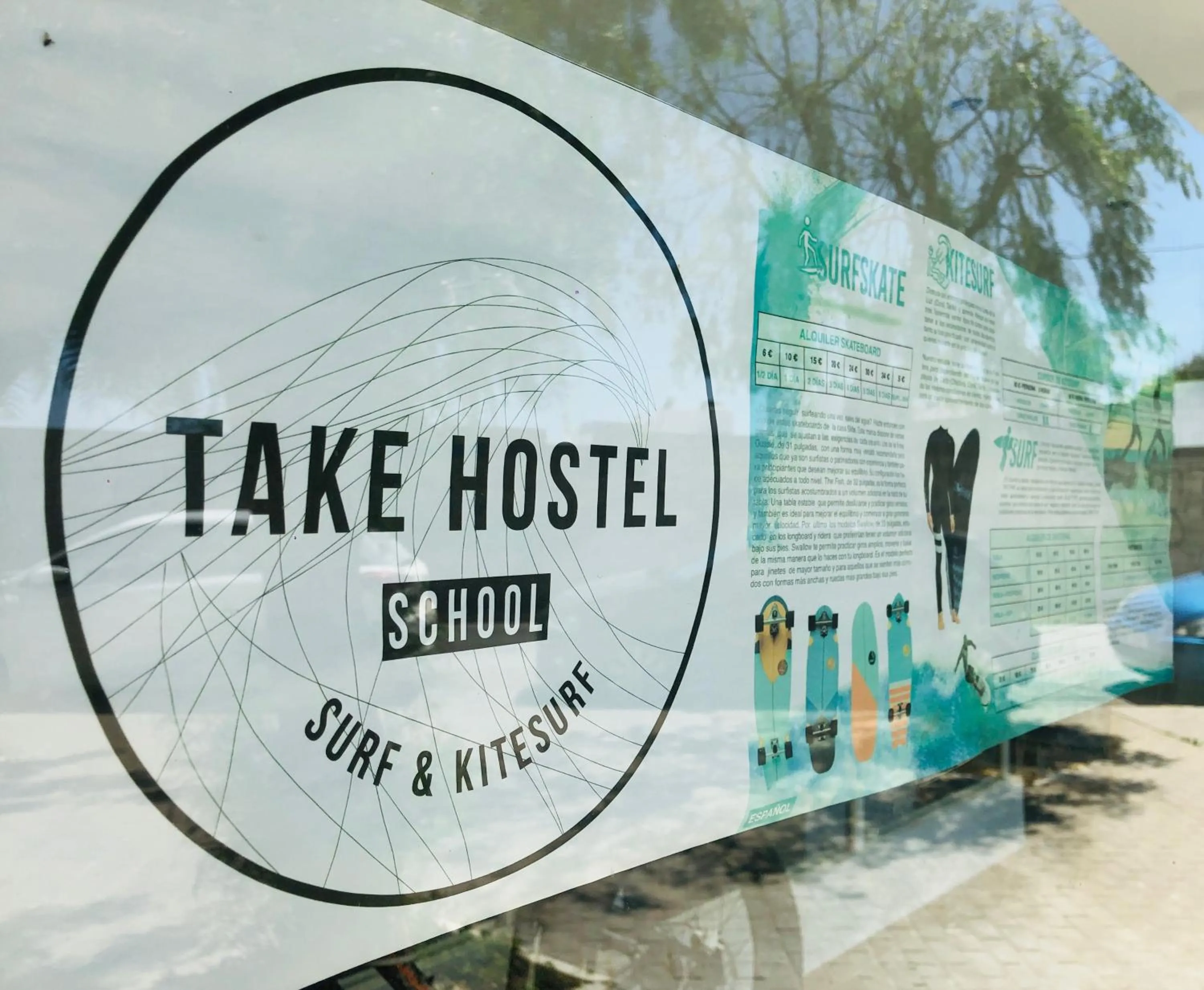 Property logo or sign in TAKE SURF Hostel Conil