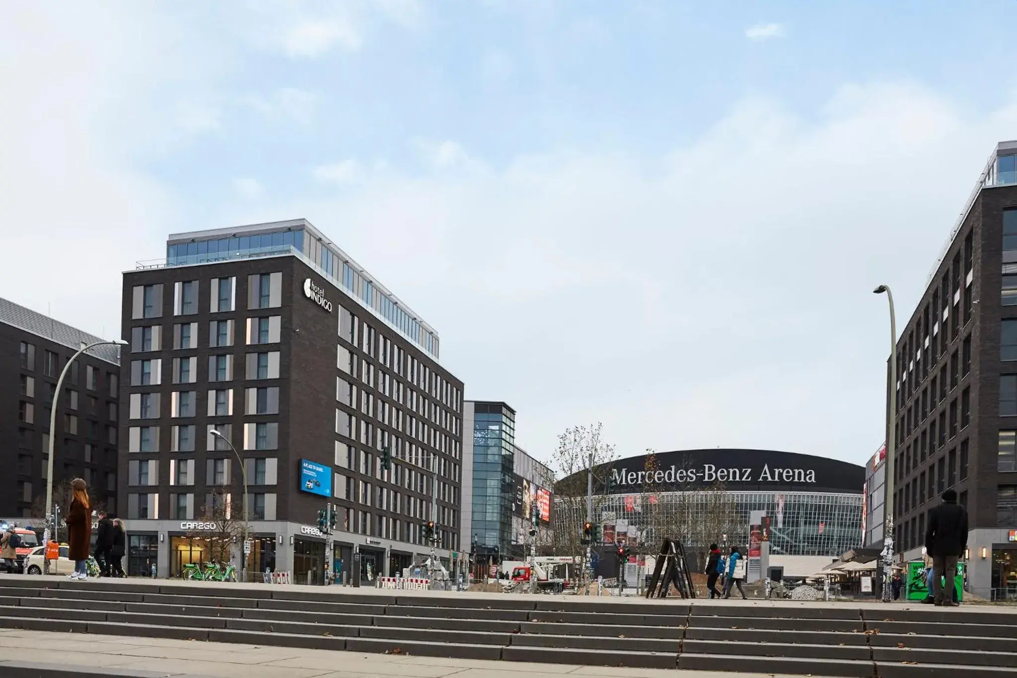 Property building in Hotel Indigo Berlin - East Side Gallery Property building in Hotel Indigo Berlin - East Side Gallery