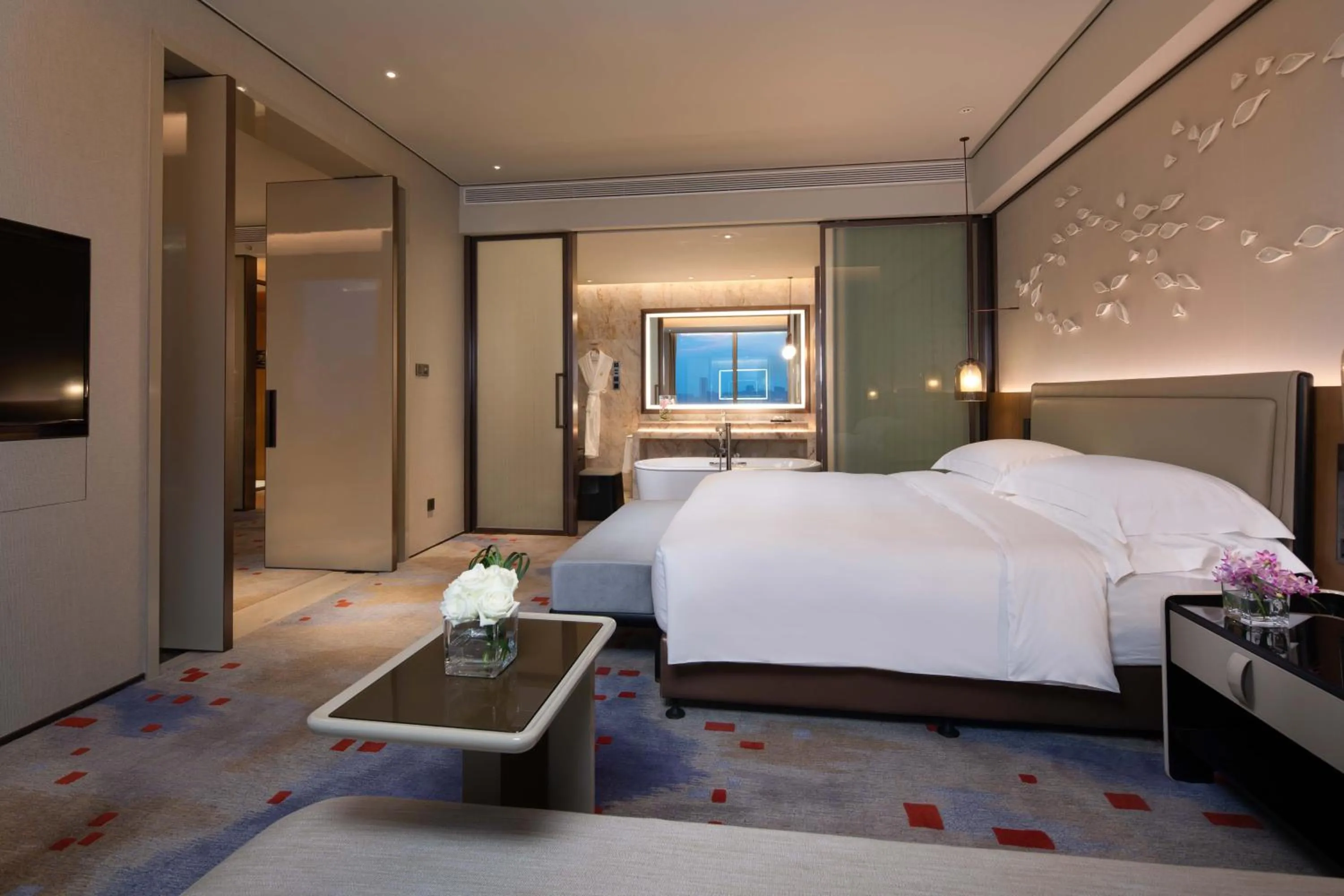Bed in InterContinental Quanzhou by IHG