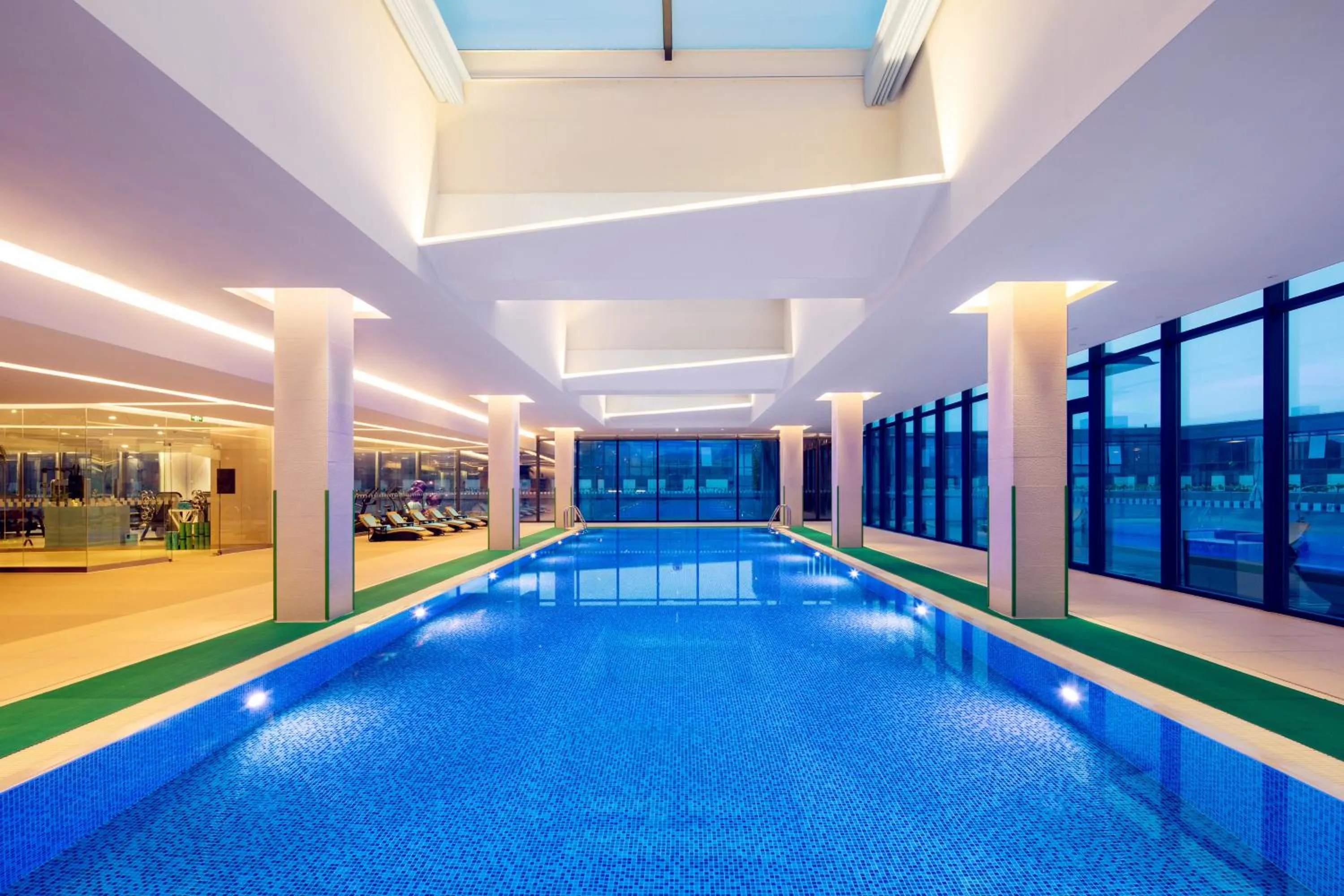 Swimming pool in Holiday Inn Wuxi Taihu New City by IHG