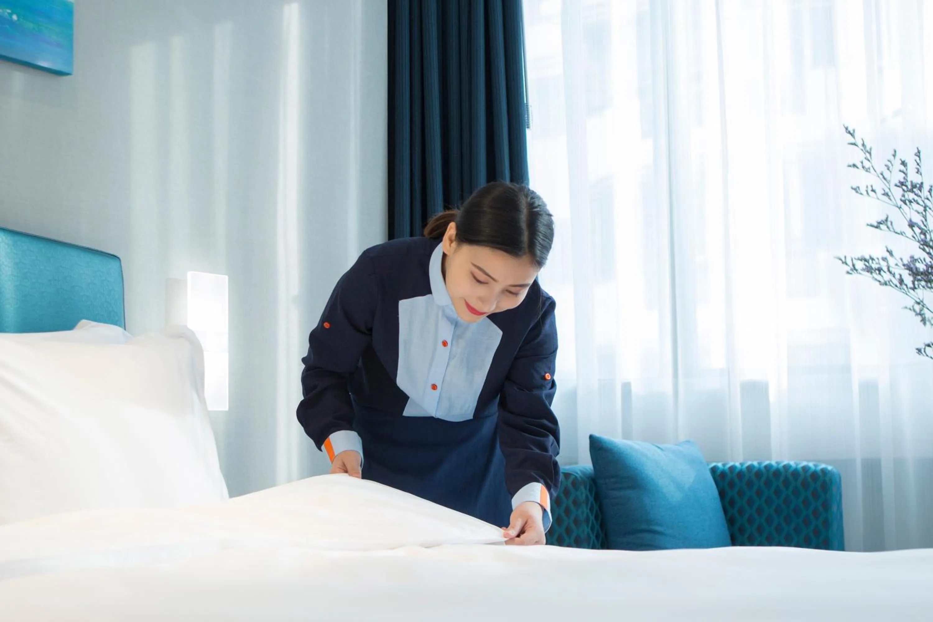 Photo of the whole room, Bed in Holiday Inn Express - Xiamen City Center by IHG