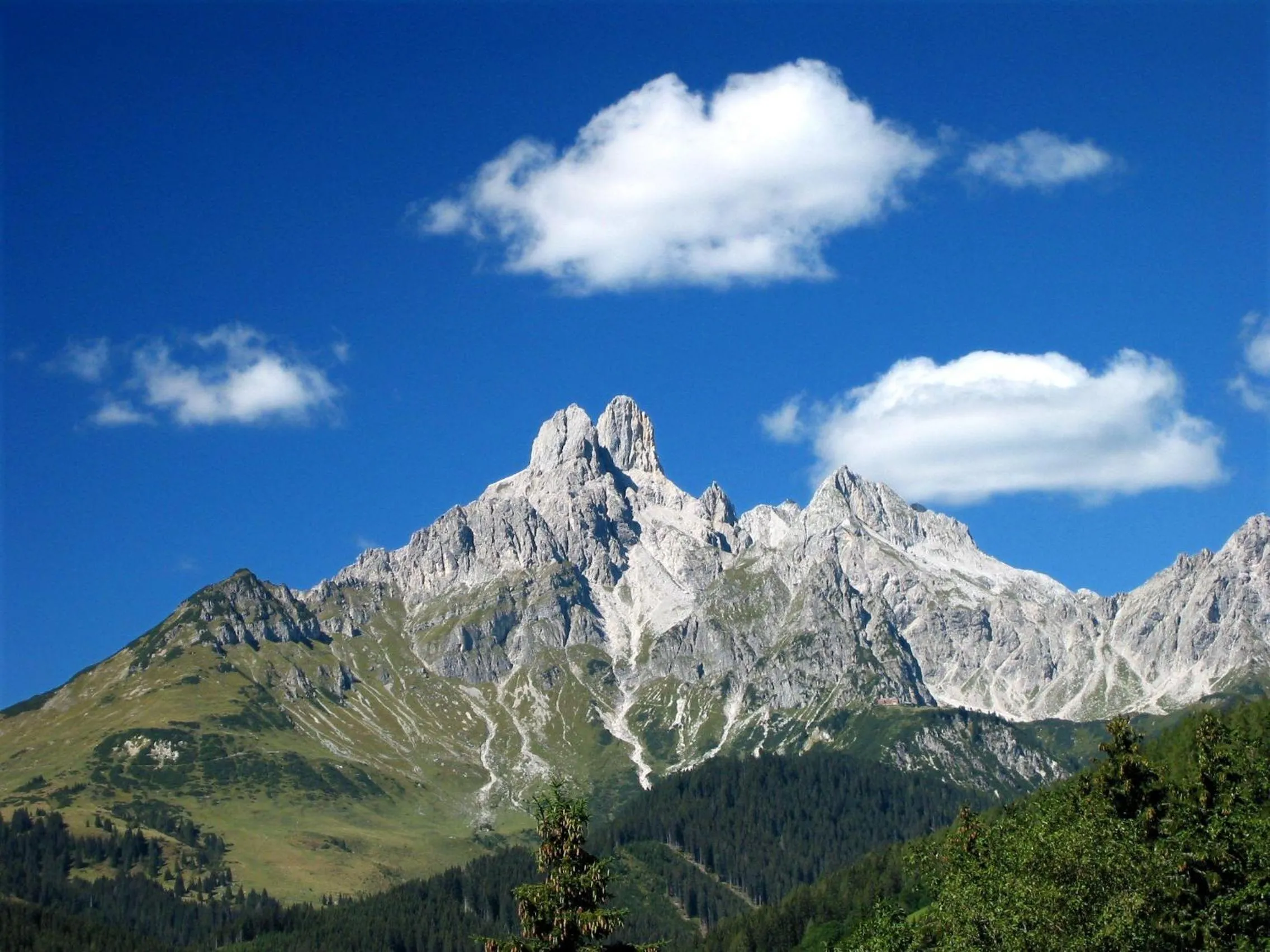 Natural landscape in Landhaus Gabriele