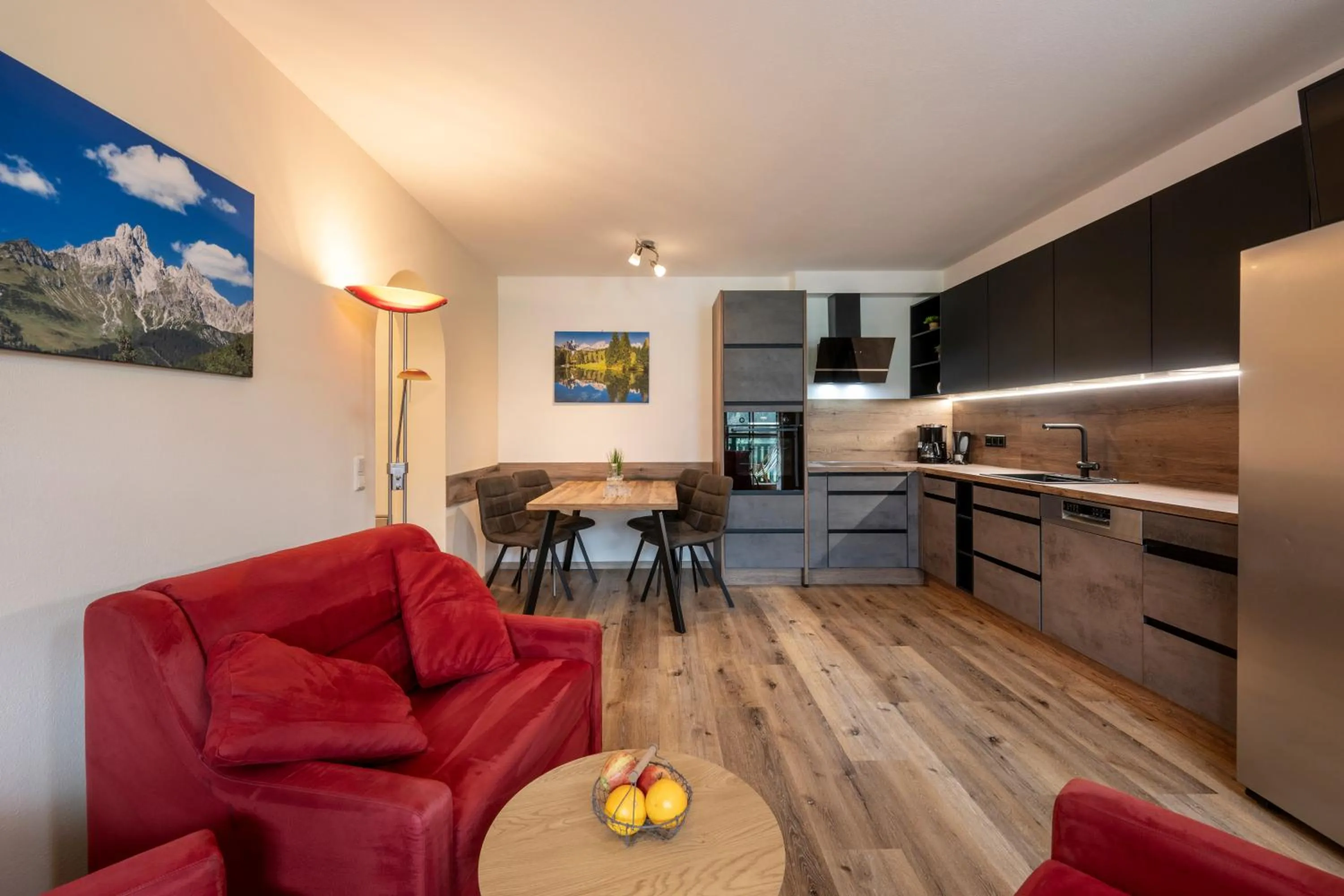 Living room in Landhaus Gabriele