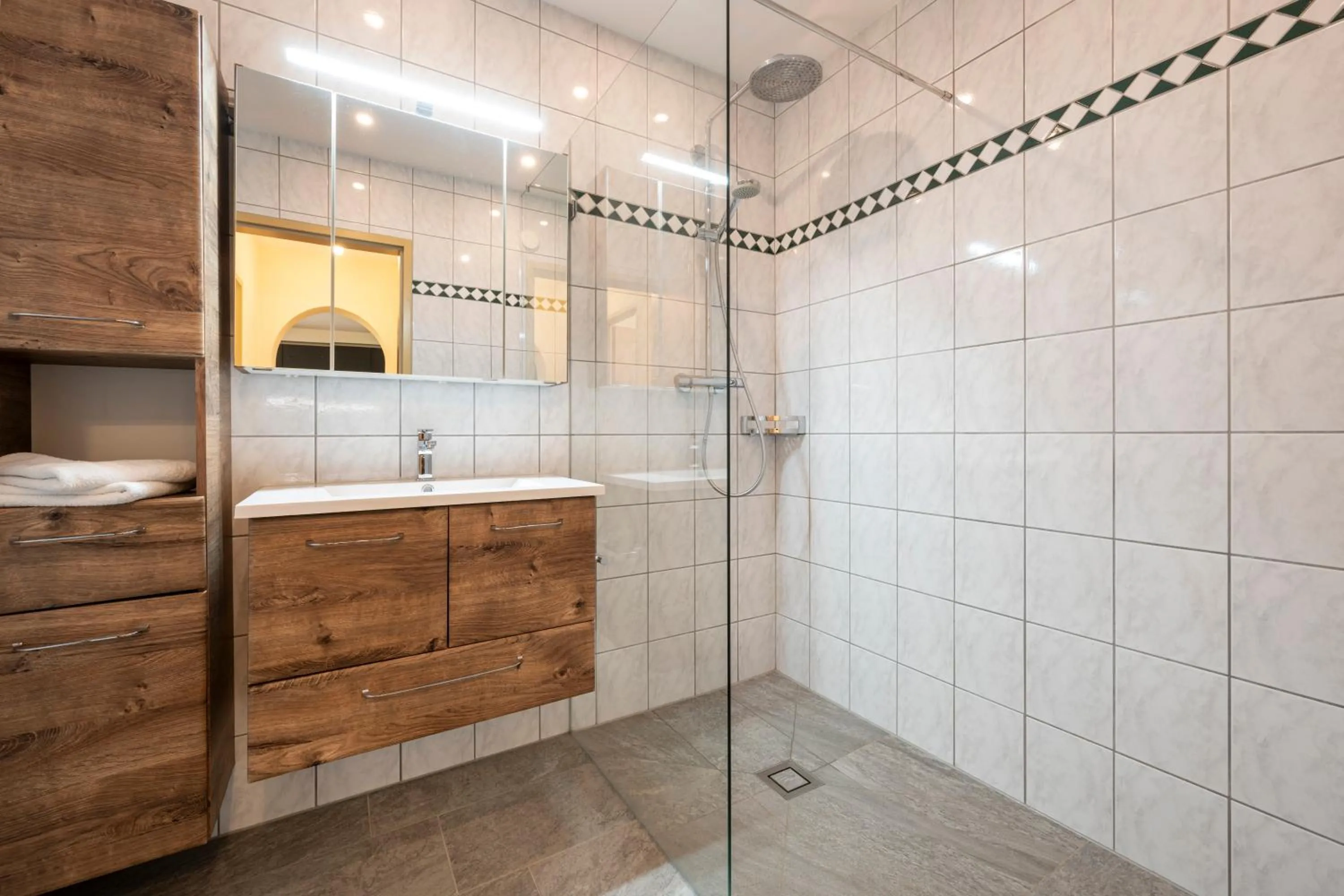 Bathroom in Landhaus Gabriele