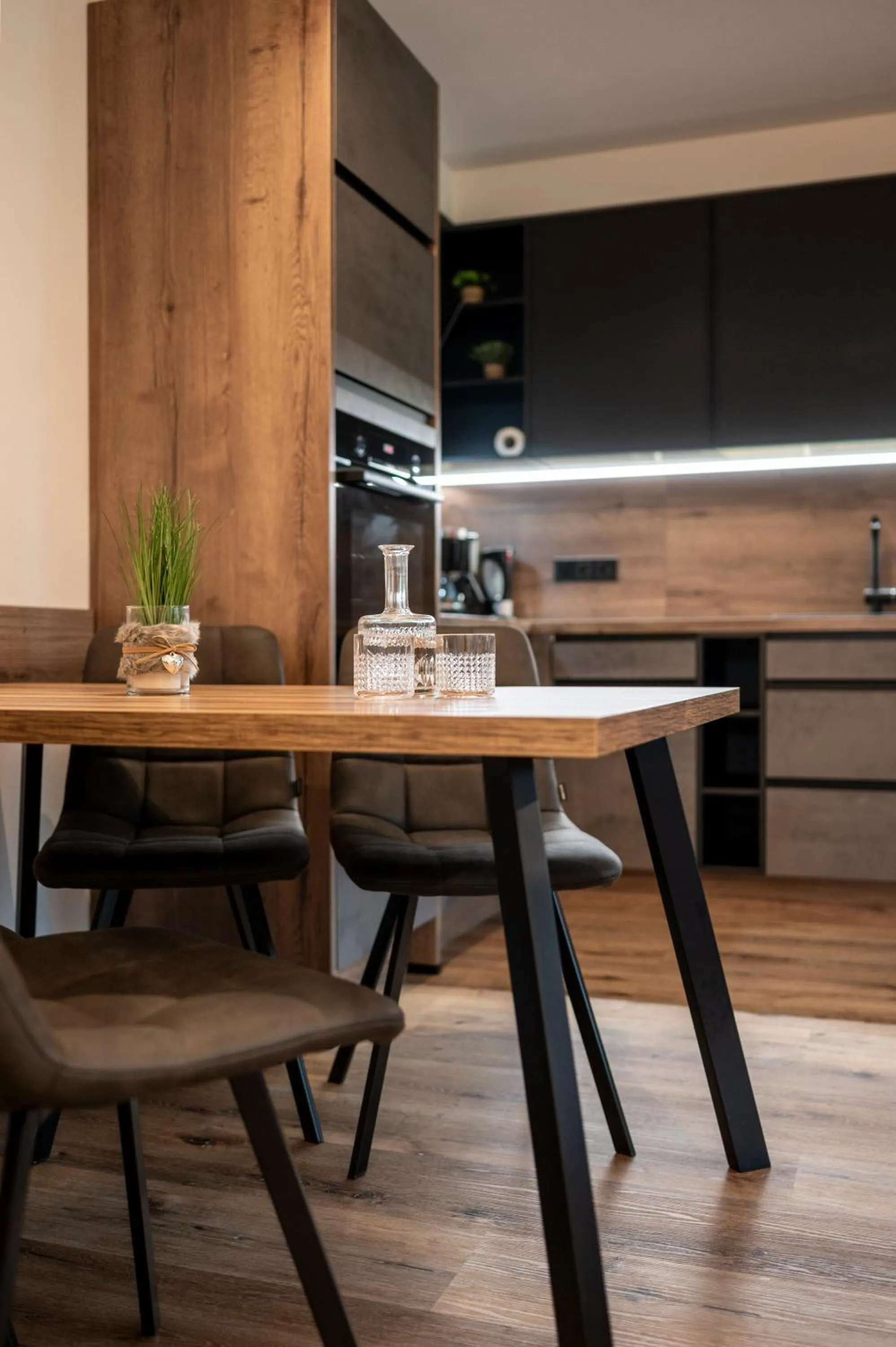 Kitchen or kitchenette in Landhaus Gabriele