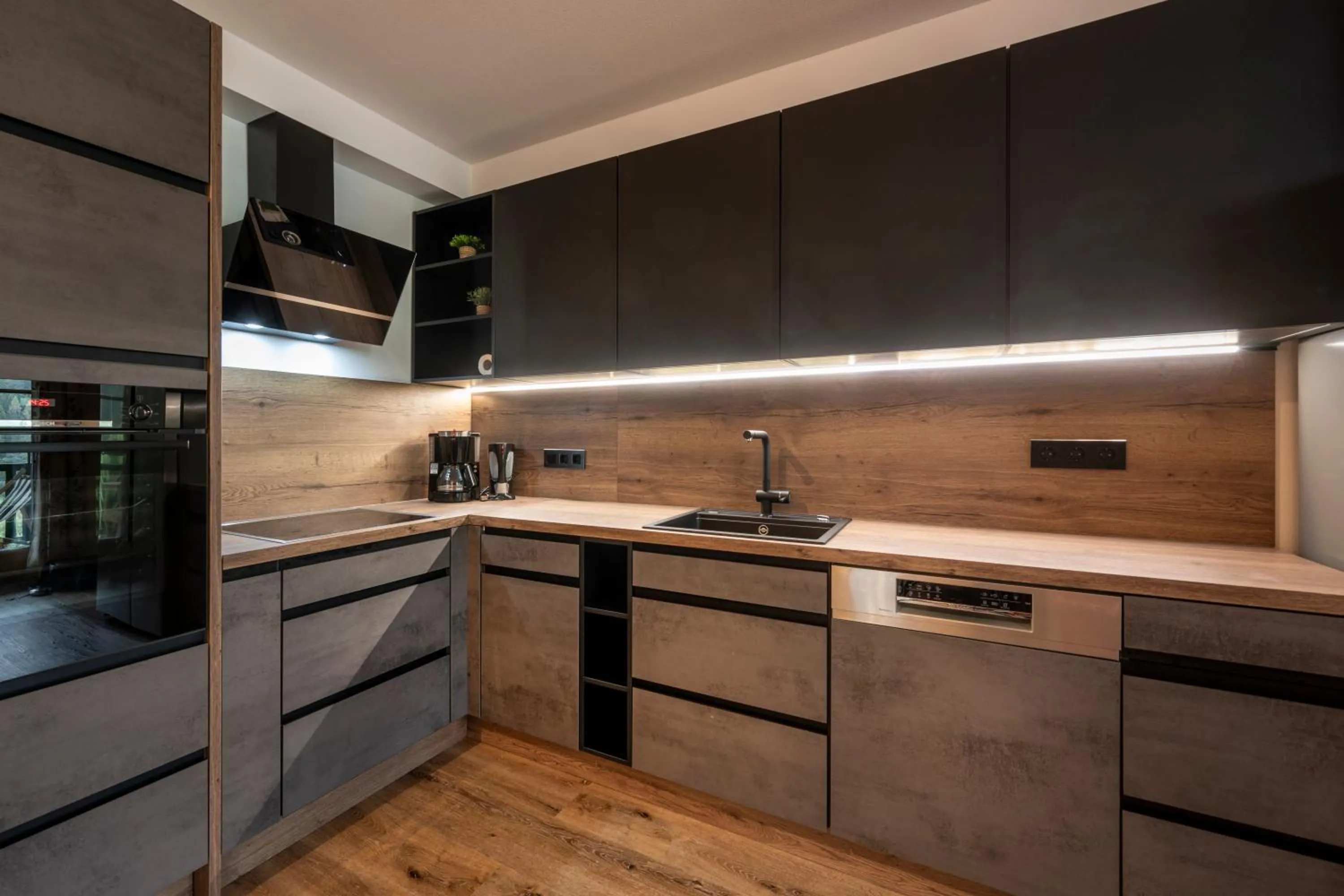 Kitchen or kitchenette in Landhaus Gabriele