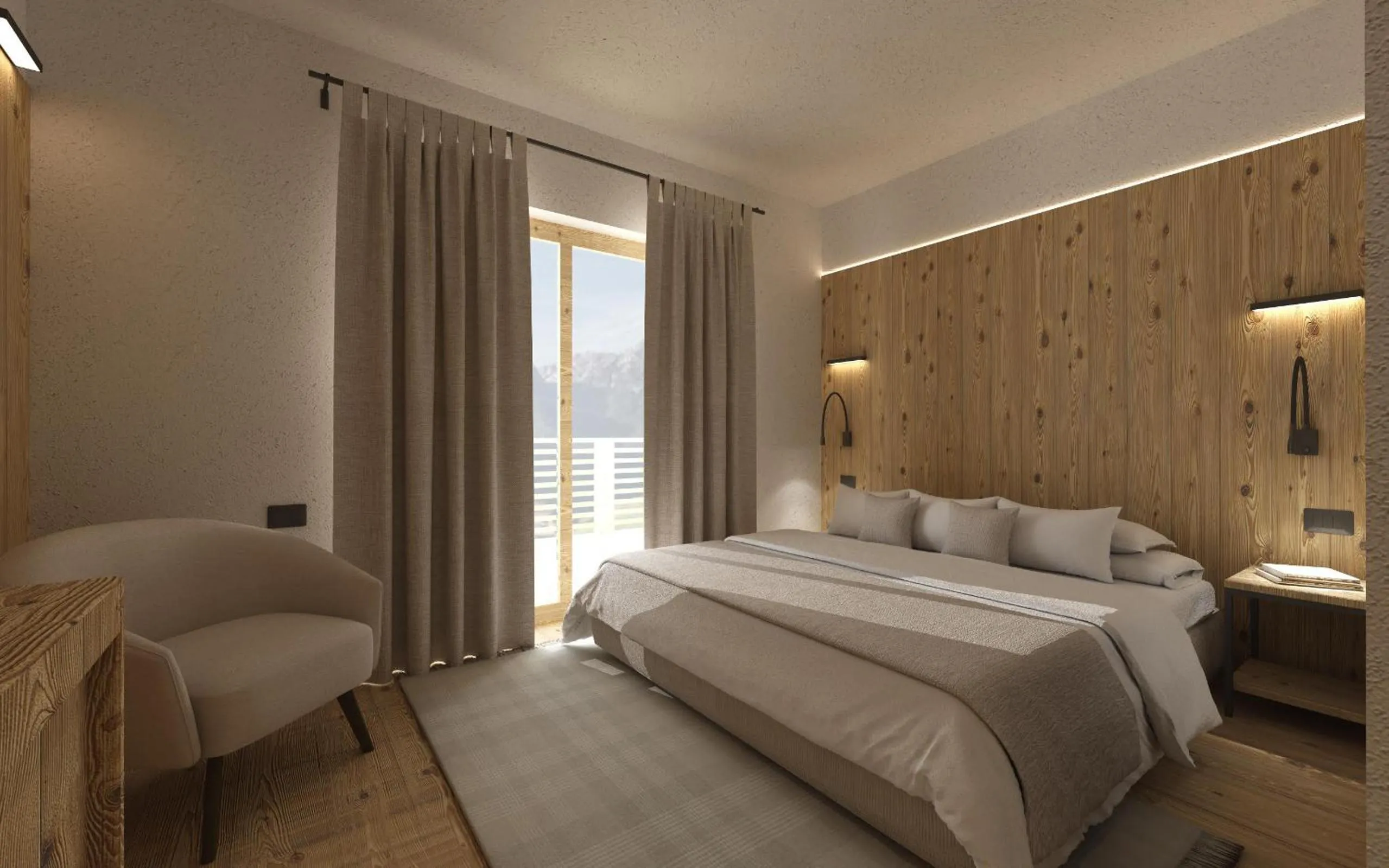 Deluxe Double Room in Hotel Gran Fanes