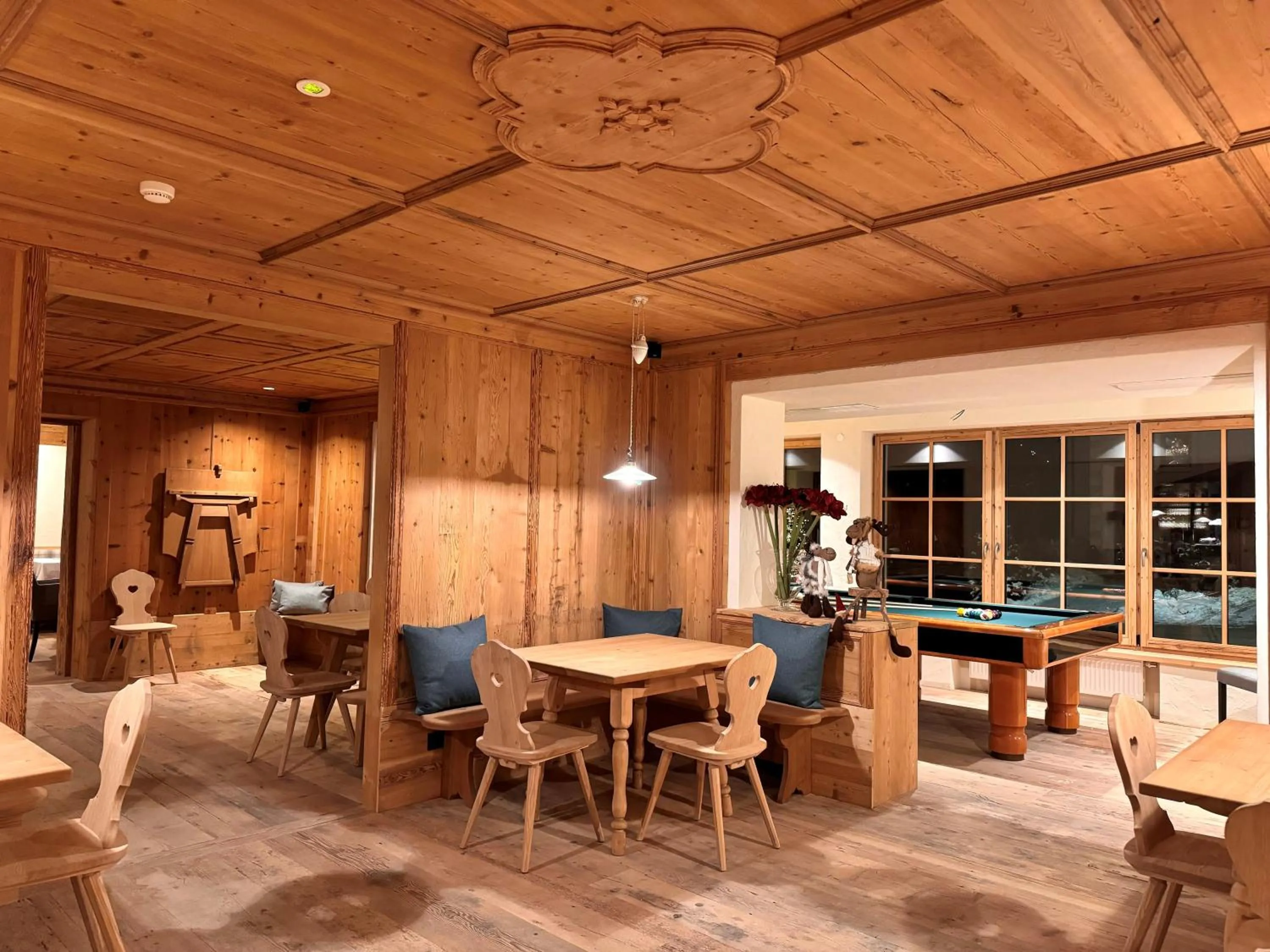 Seating area in Hotel Gran Fanes