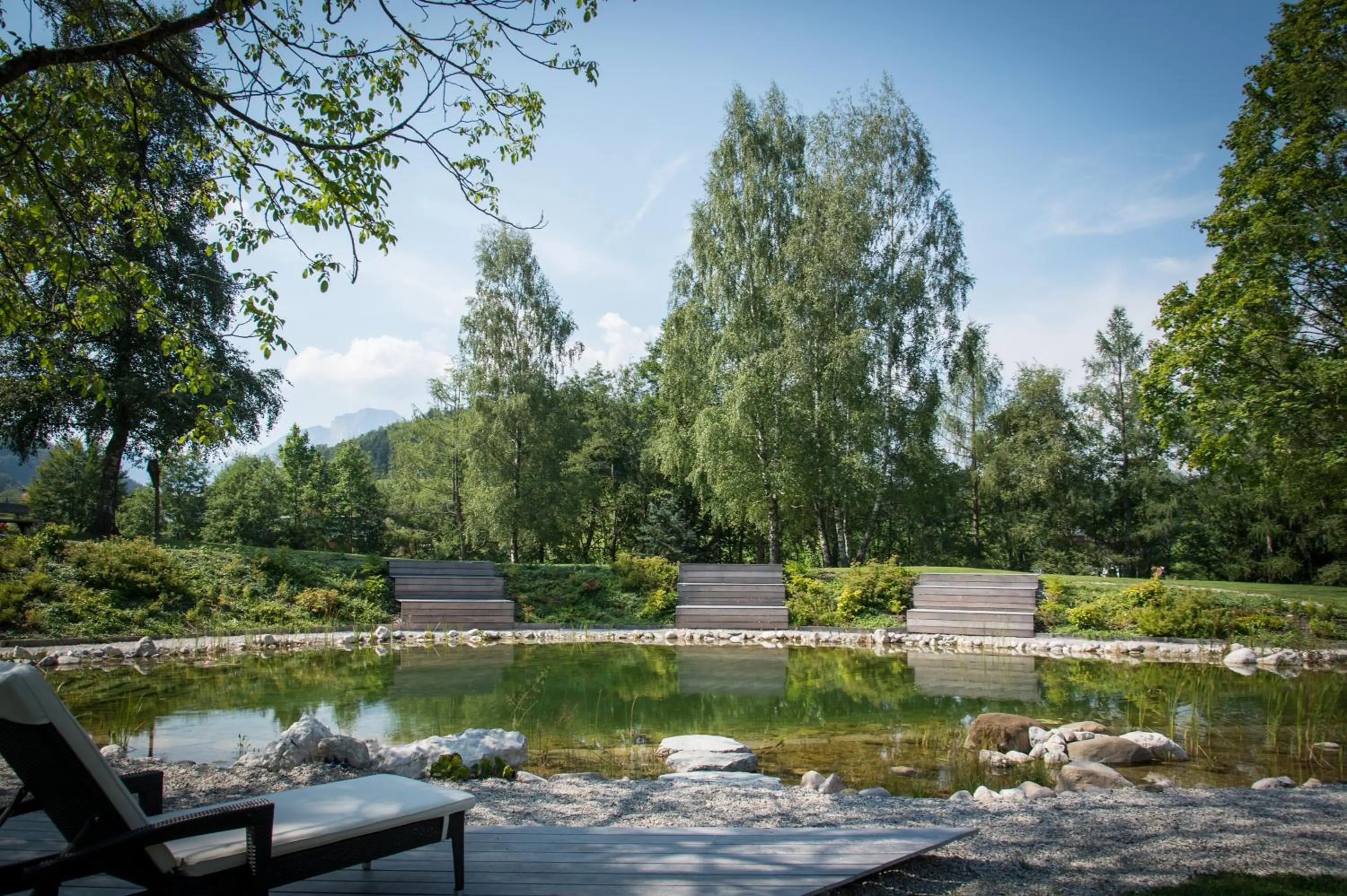 Swimming pool in Hotel garni Kranzbichlhof