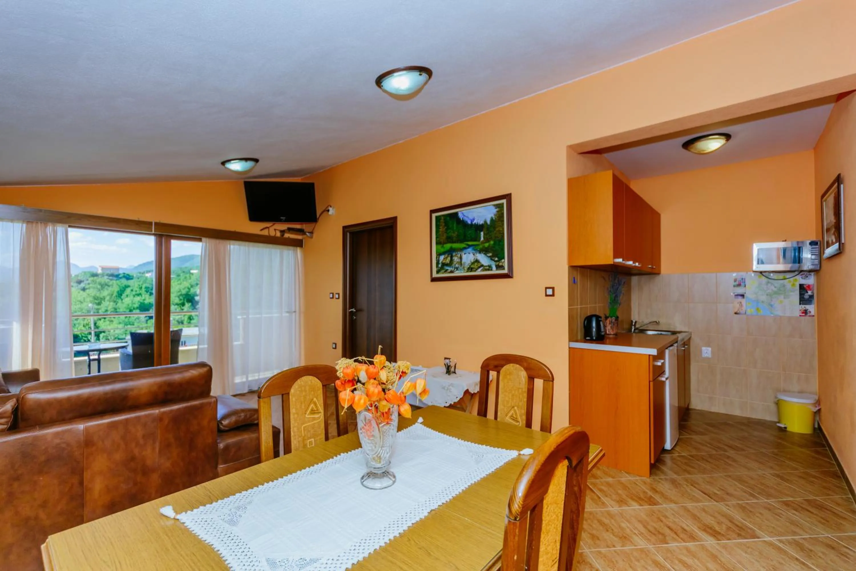 Kitchen or kitchenette in Apartmani Novaković