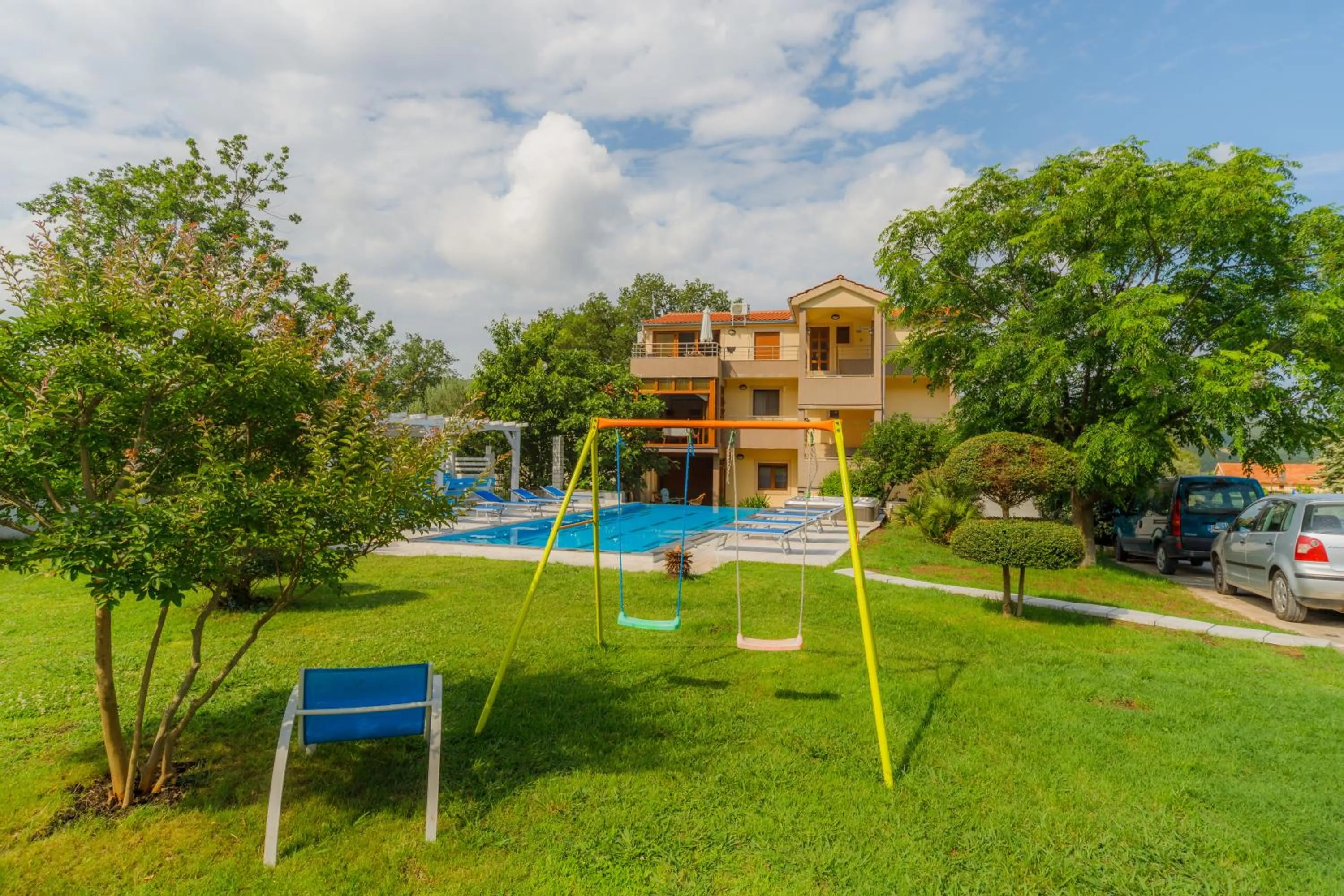 Garden in Apartmani Novaković