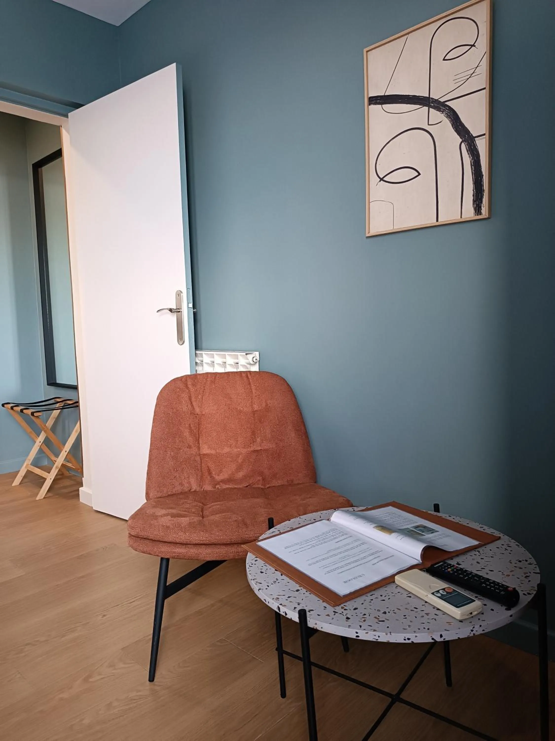 Living room in Les Galets Hôtel et B&B