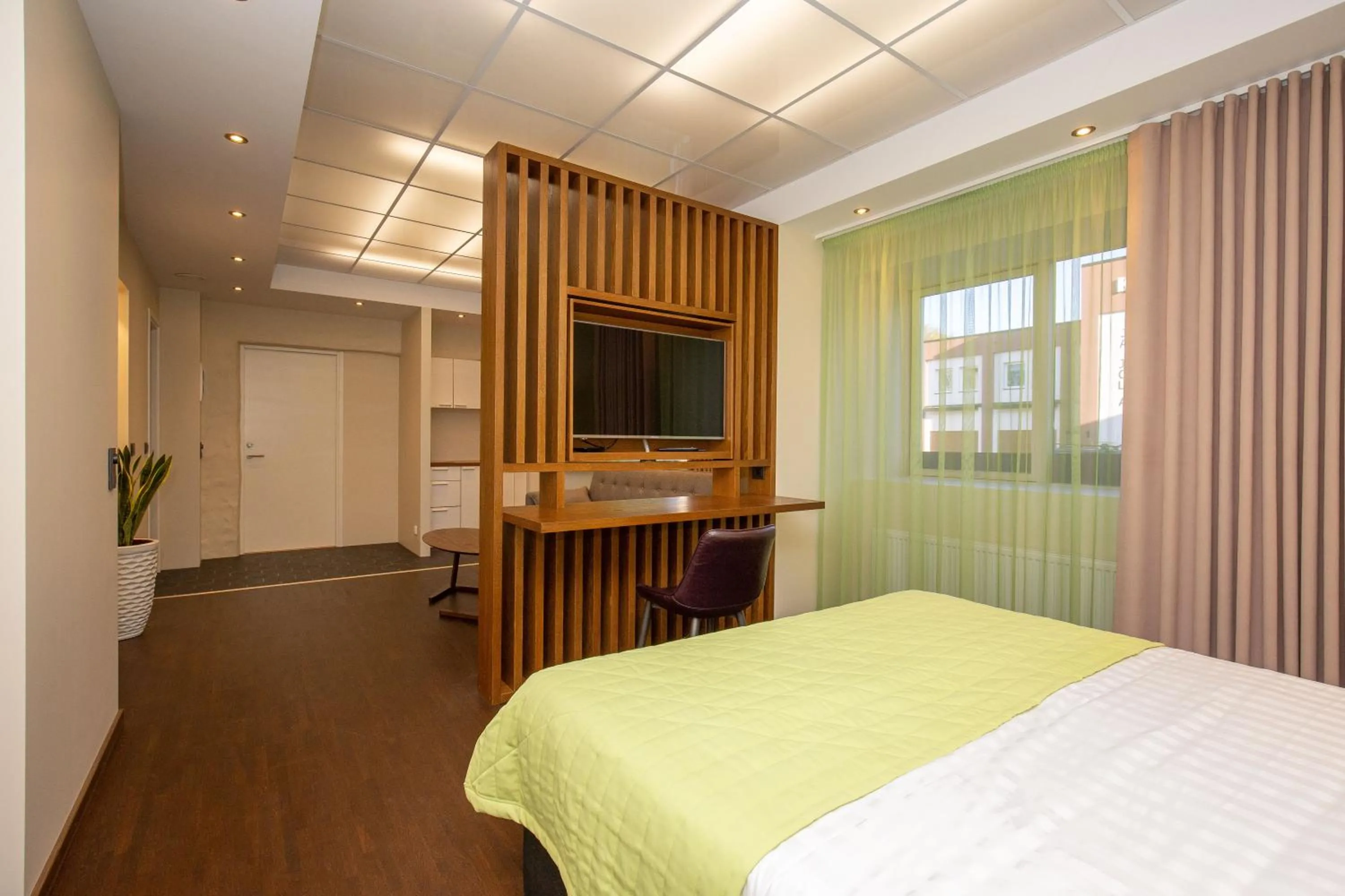 Bed in P54 Apartment