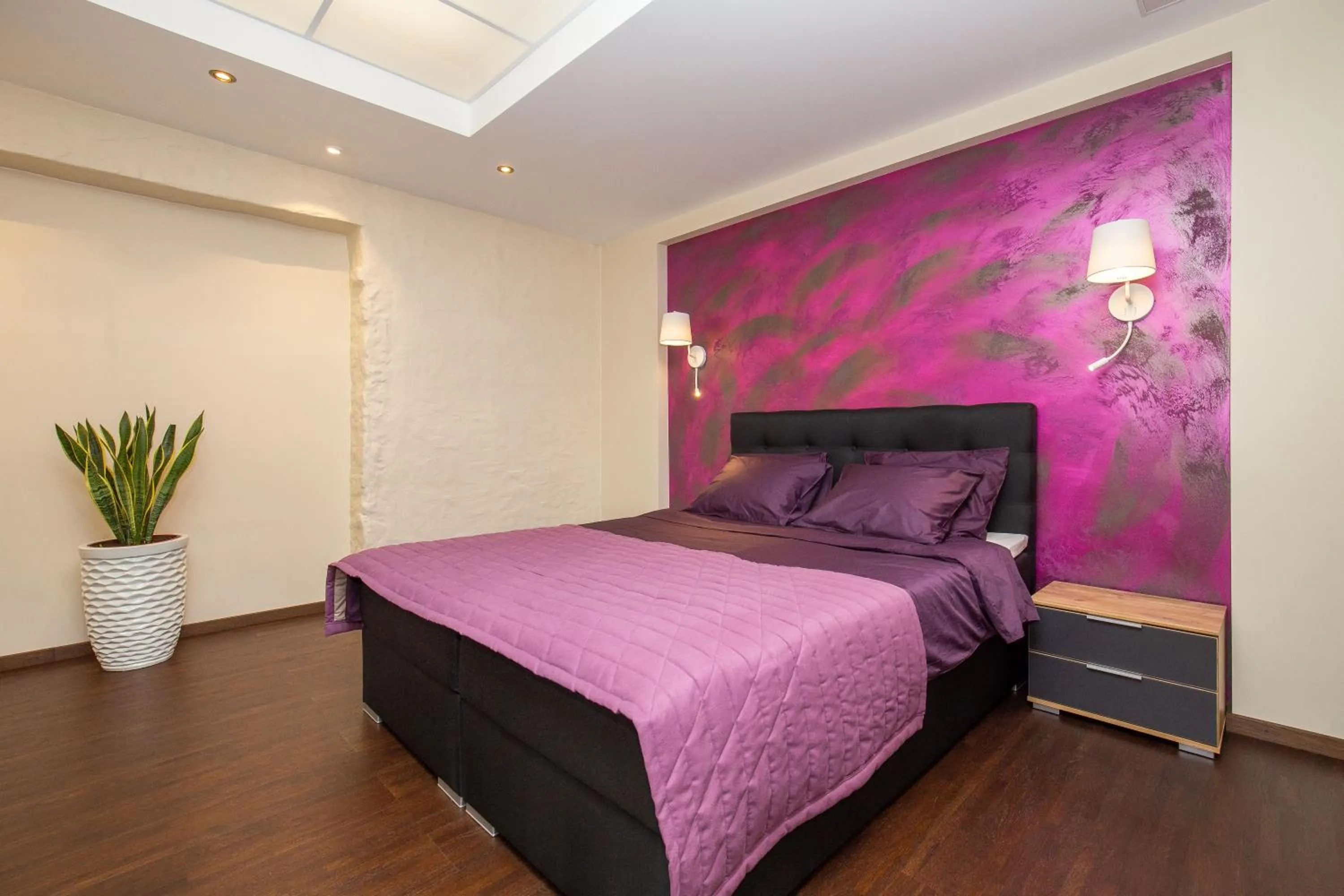 Bed in P54 Apartment