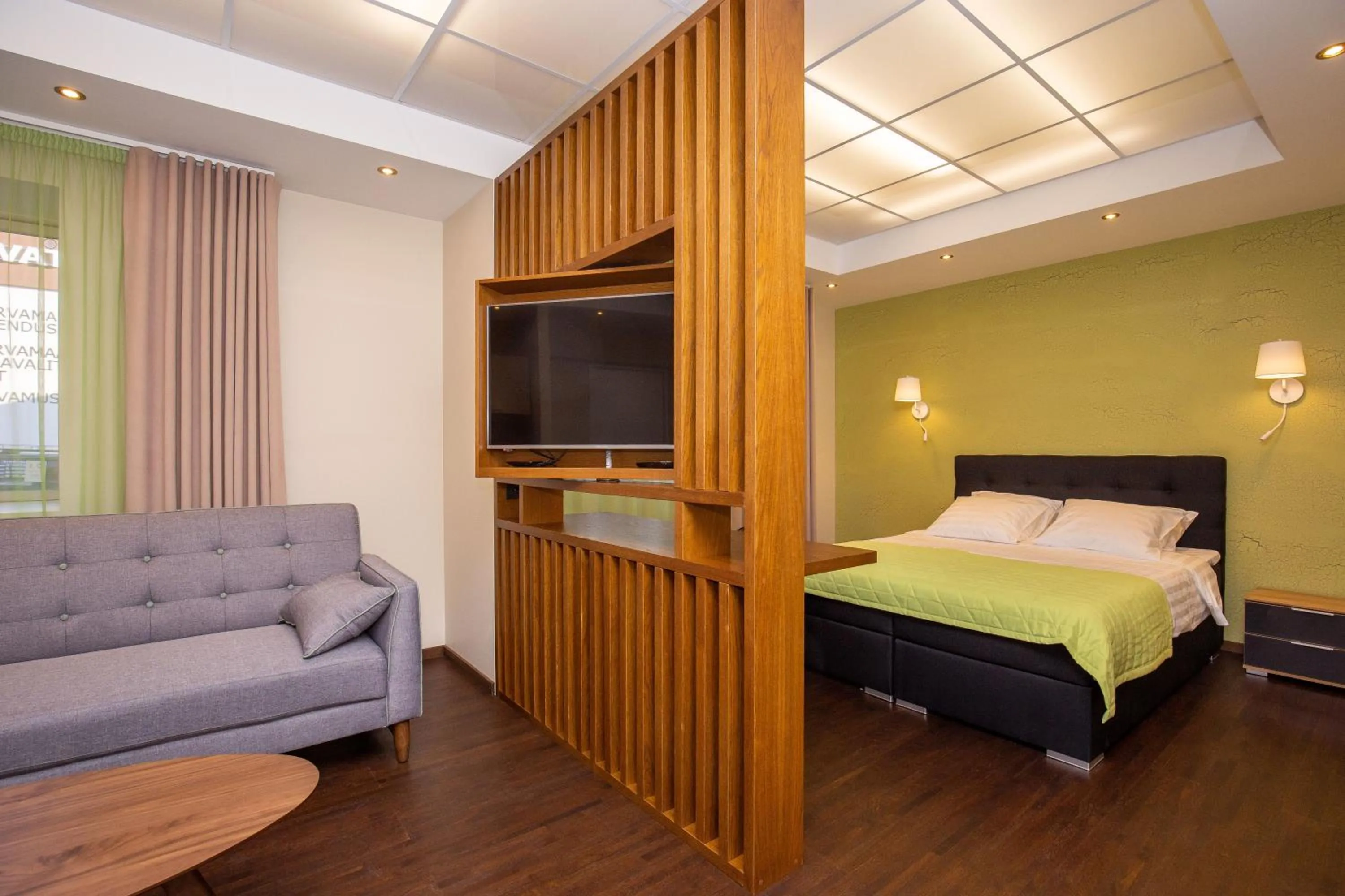 Bed in P54 Apartment